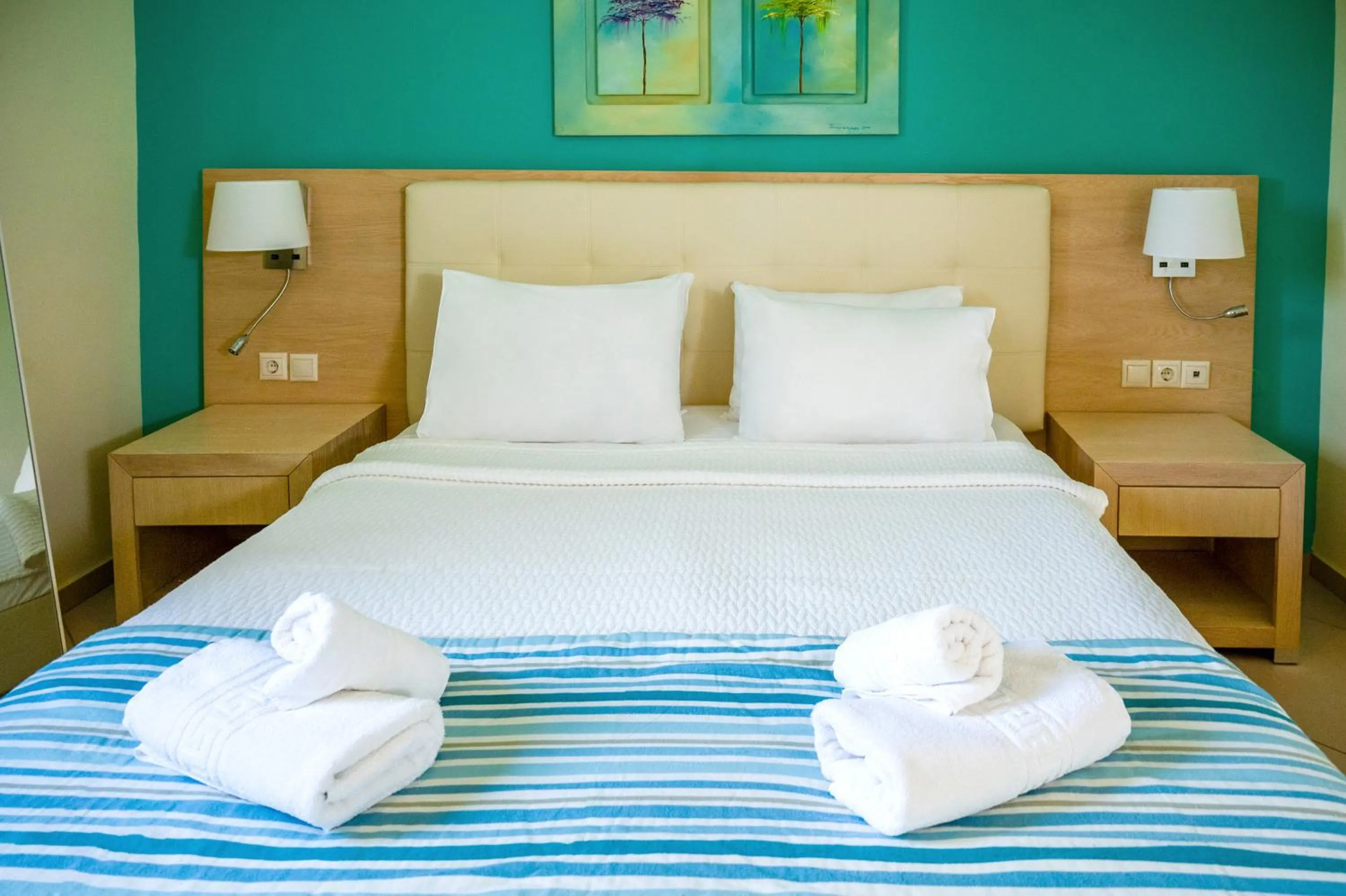 Bedroom, Bed in Princess Hotel