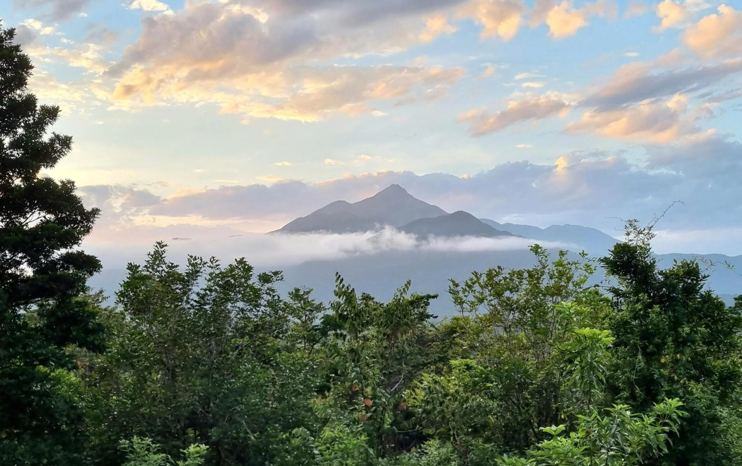Mountain view in Wompoo Eco Retreat