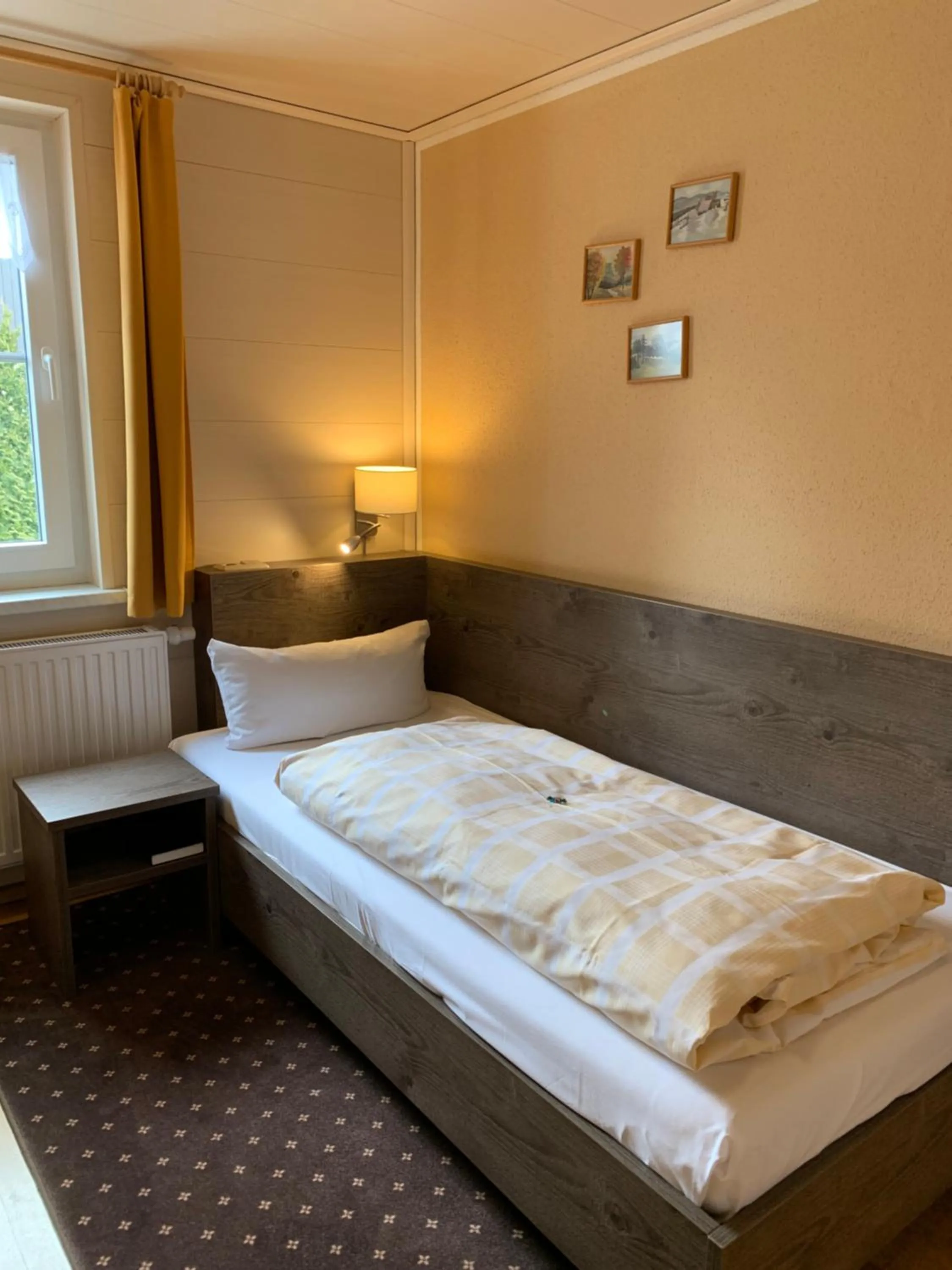 Bed in Hotel Dachsbaude & Kammbaude