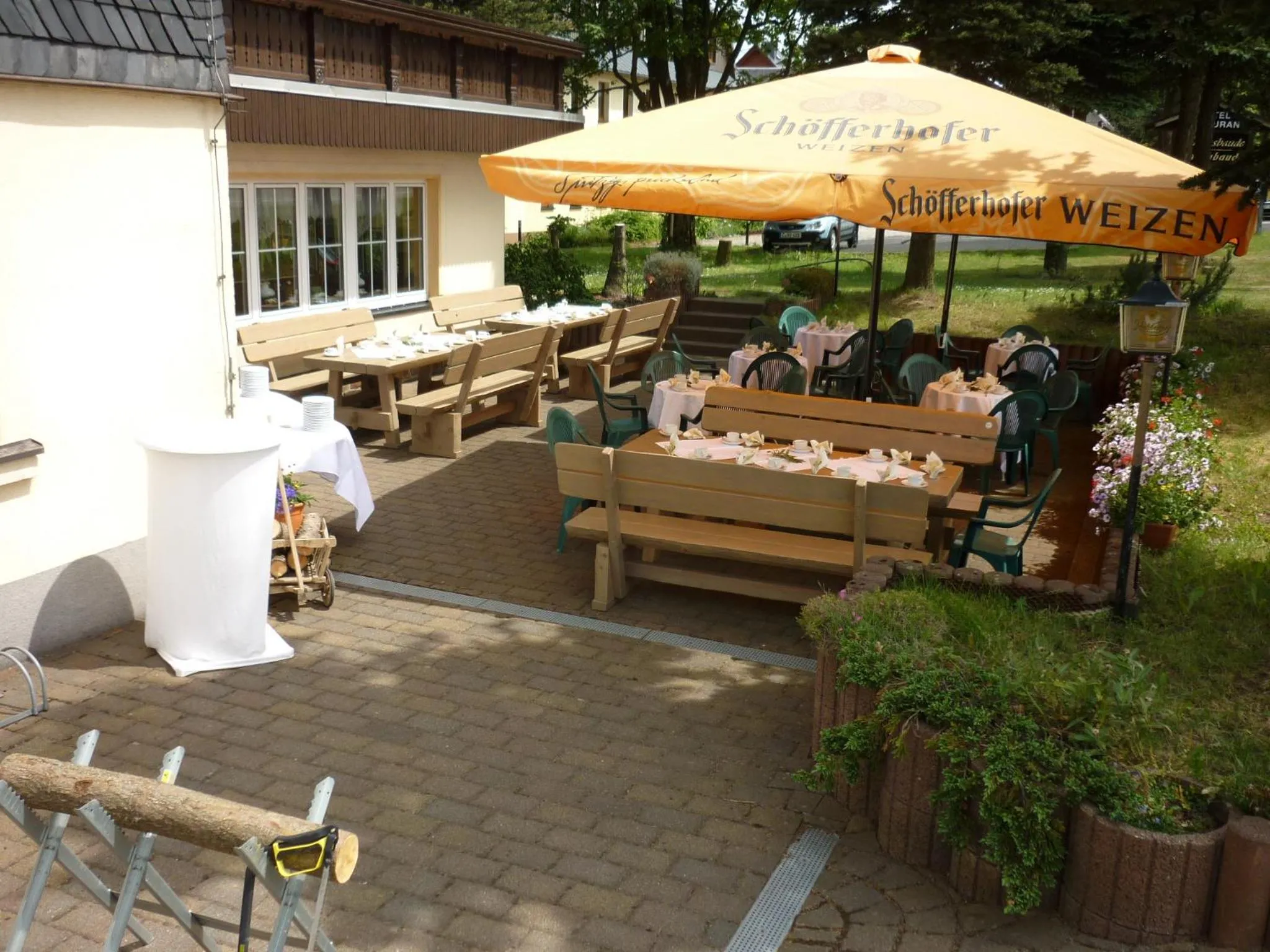 Balcony/Terrace in Hotel Dachsbaude & Kammbaude