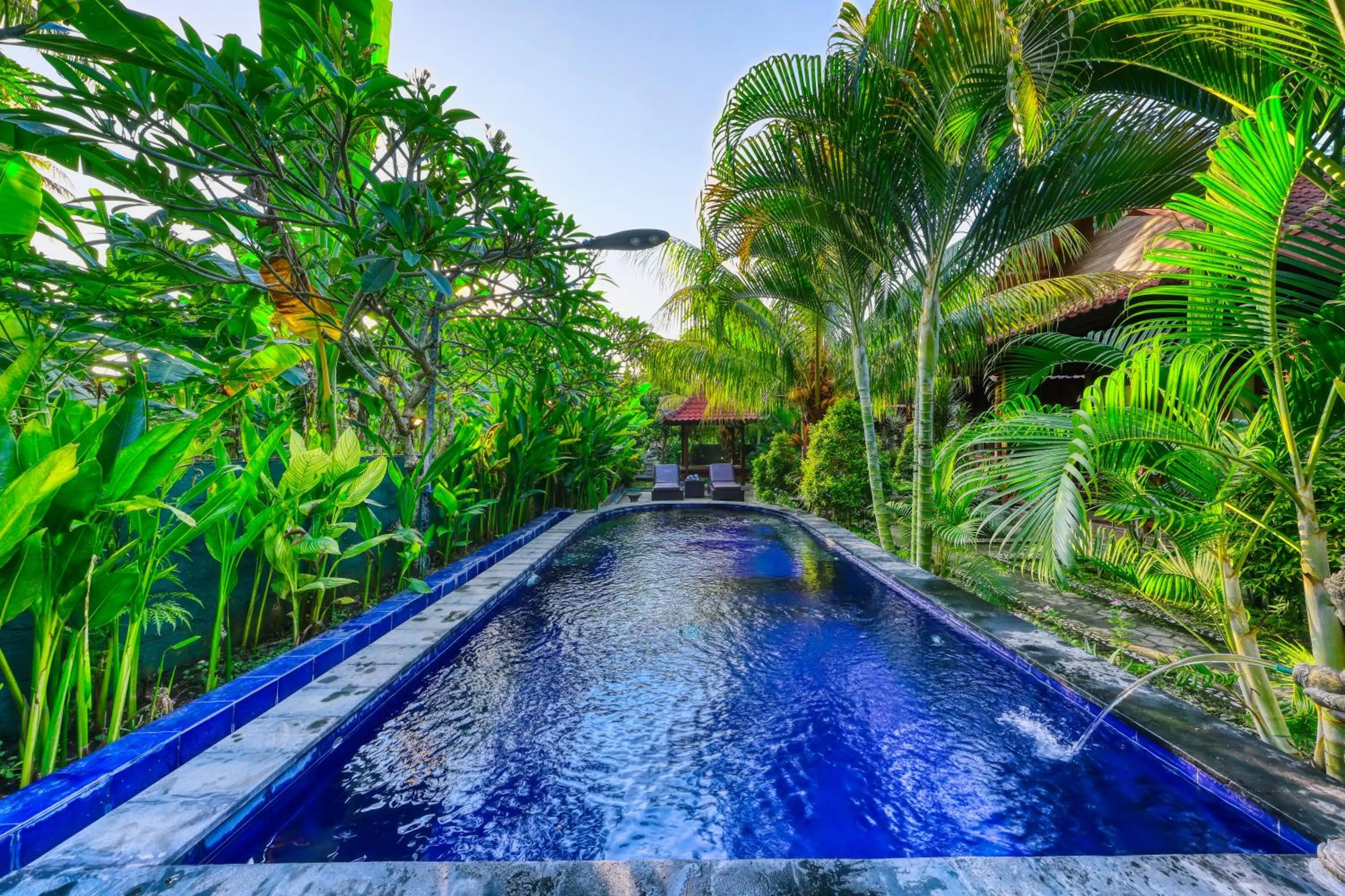 Swimming pool in Asoka Bungalows