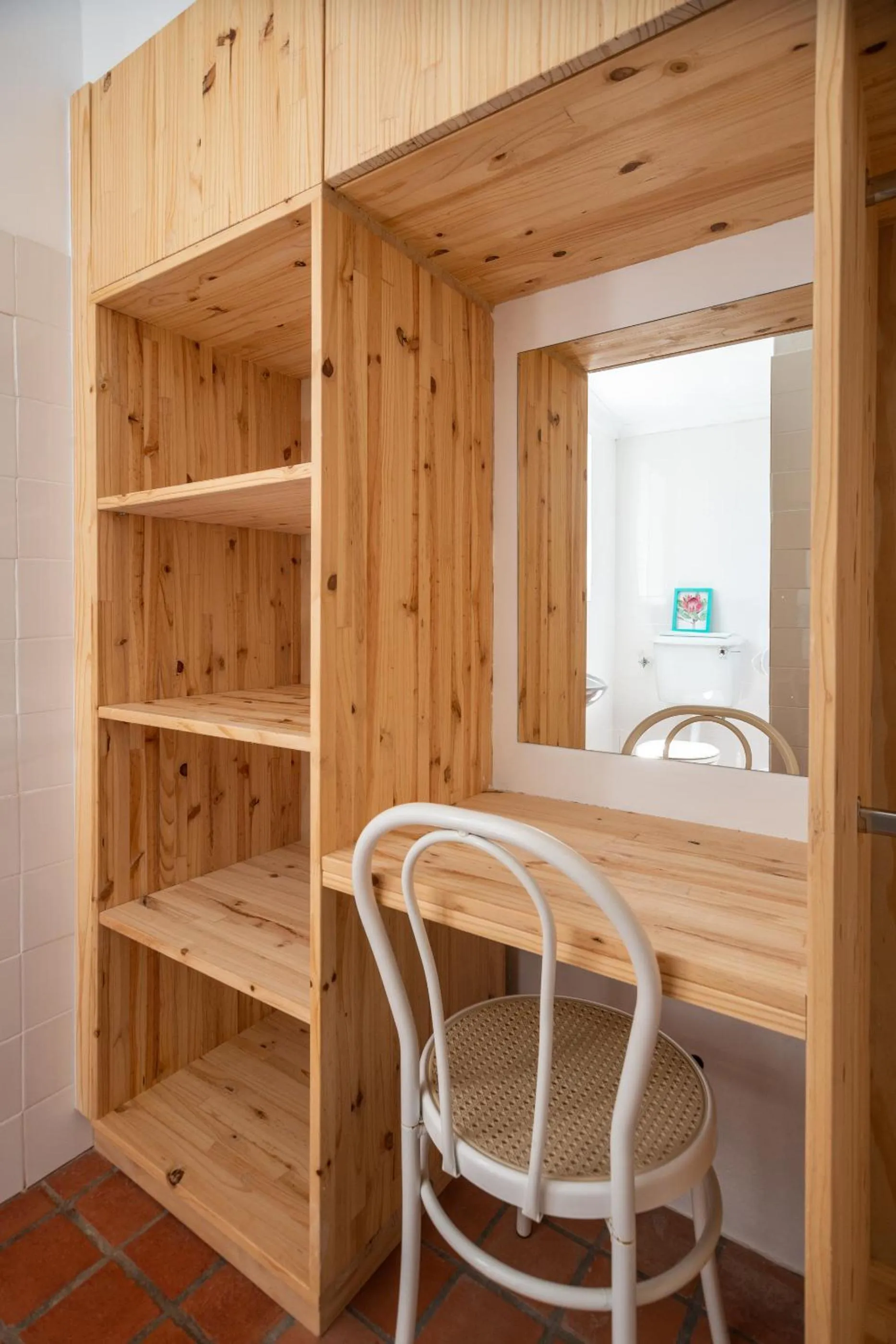 Shower, Bed in Bosky Dell on Boulders Beach