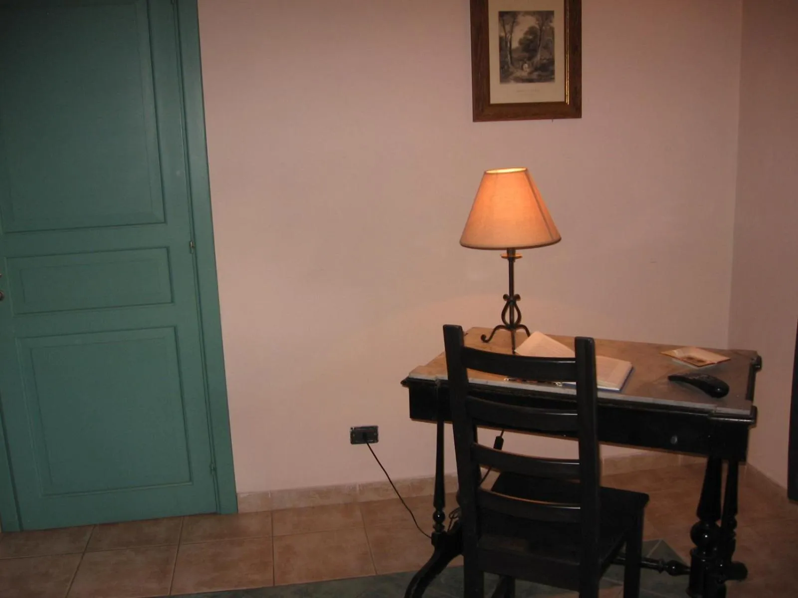 Decorative detail in Albergo La Fontanella