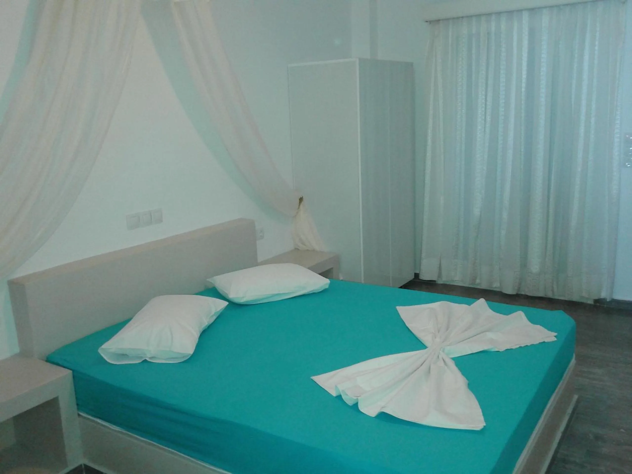 Bed in Argiris Studios