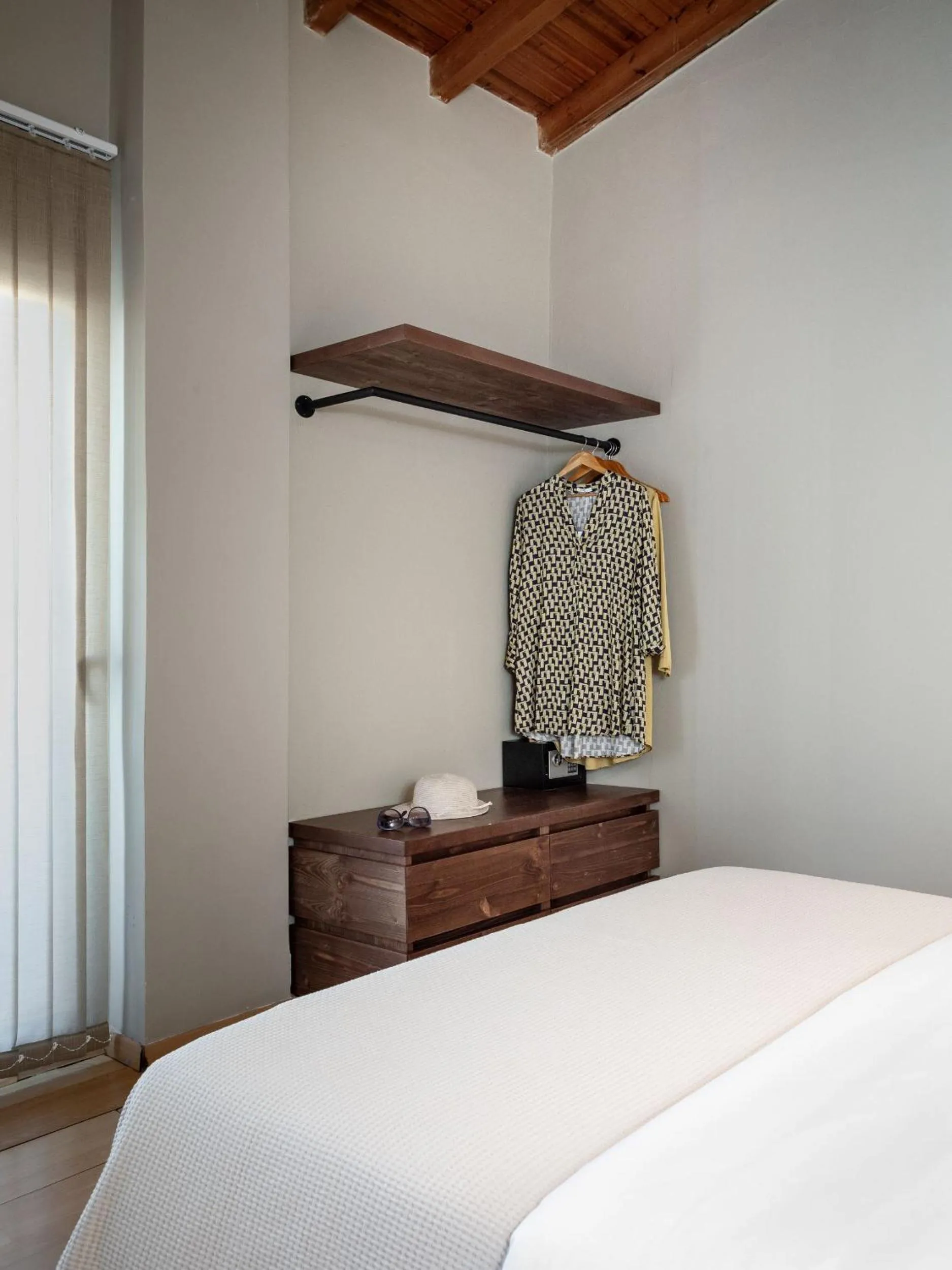 Bed in Hotel Nafpaktos