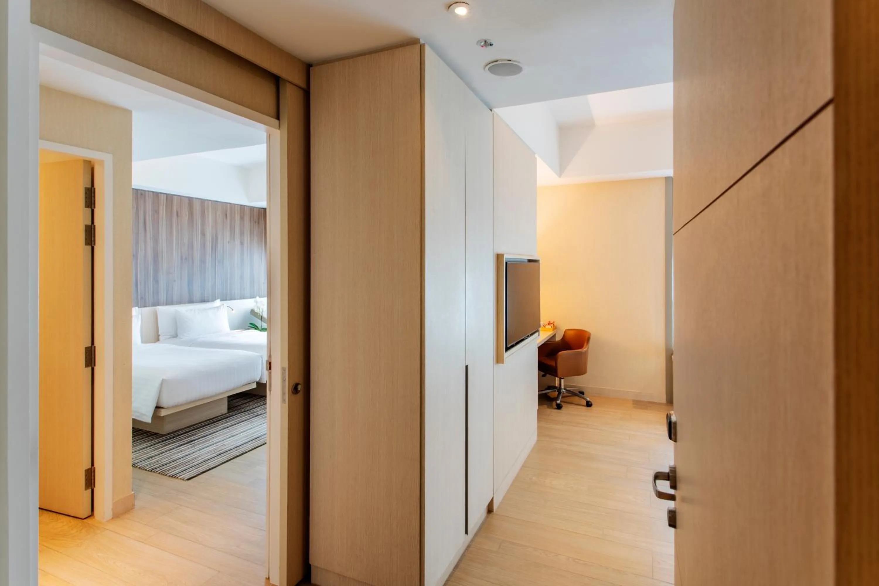 Bed in Oasia Hotel Novena, Singapore by Far East Hospitality