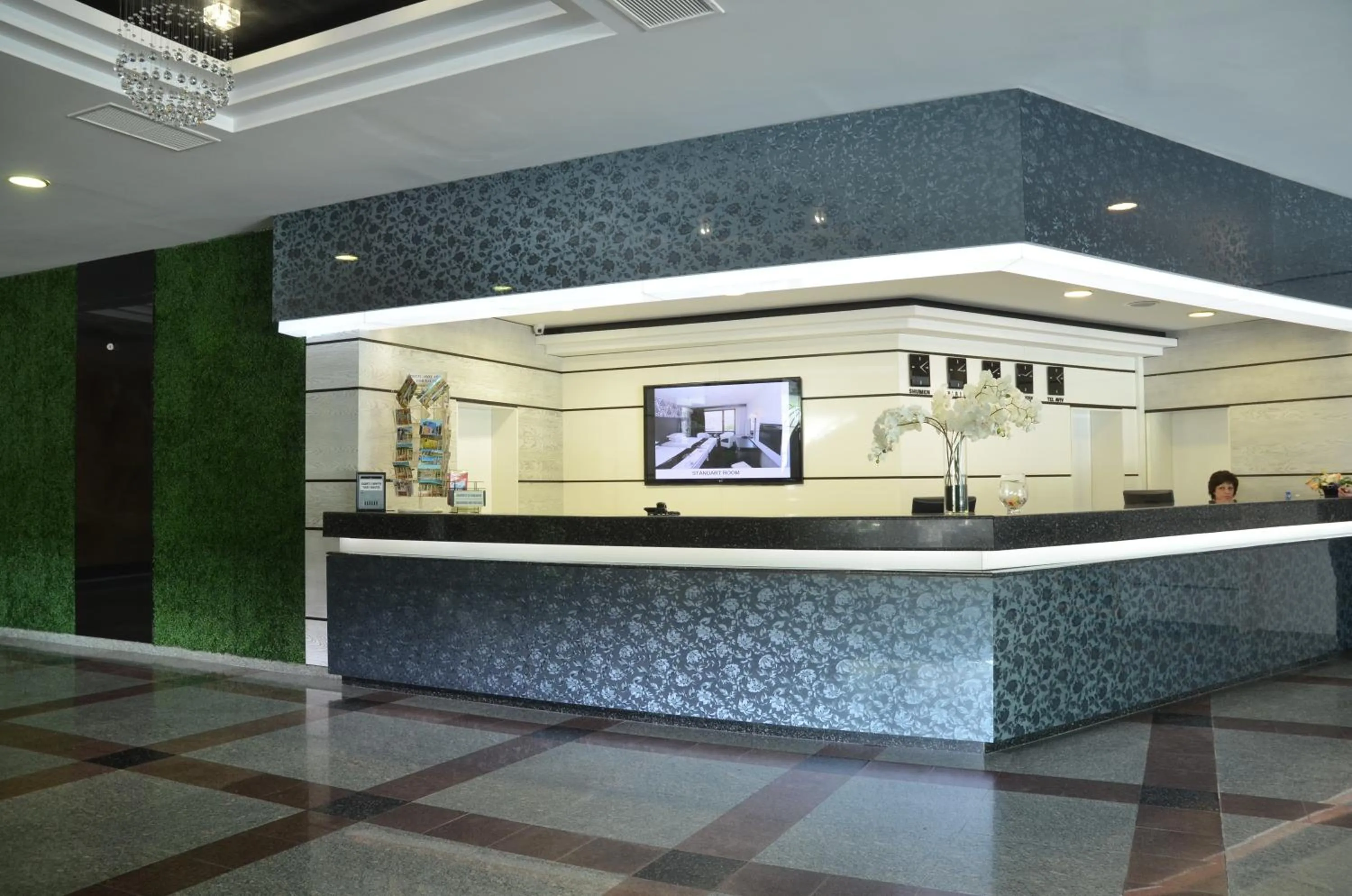 Lobby or reception in Grand Hotel Shumen