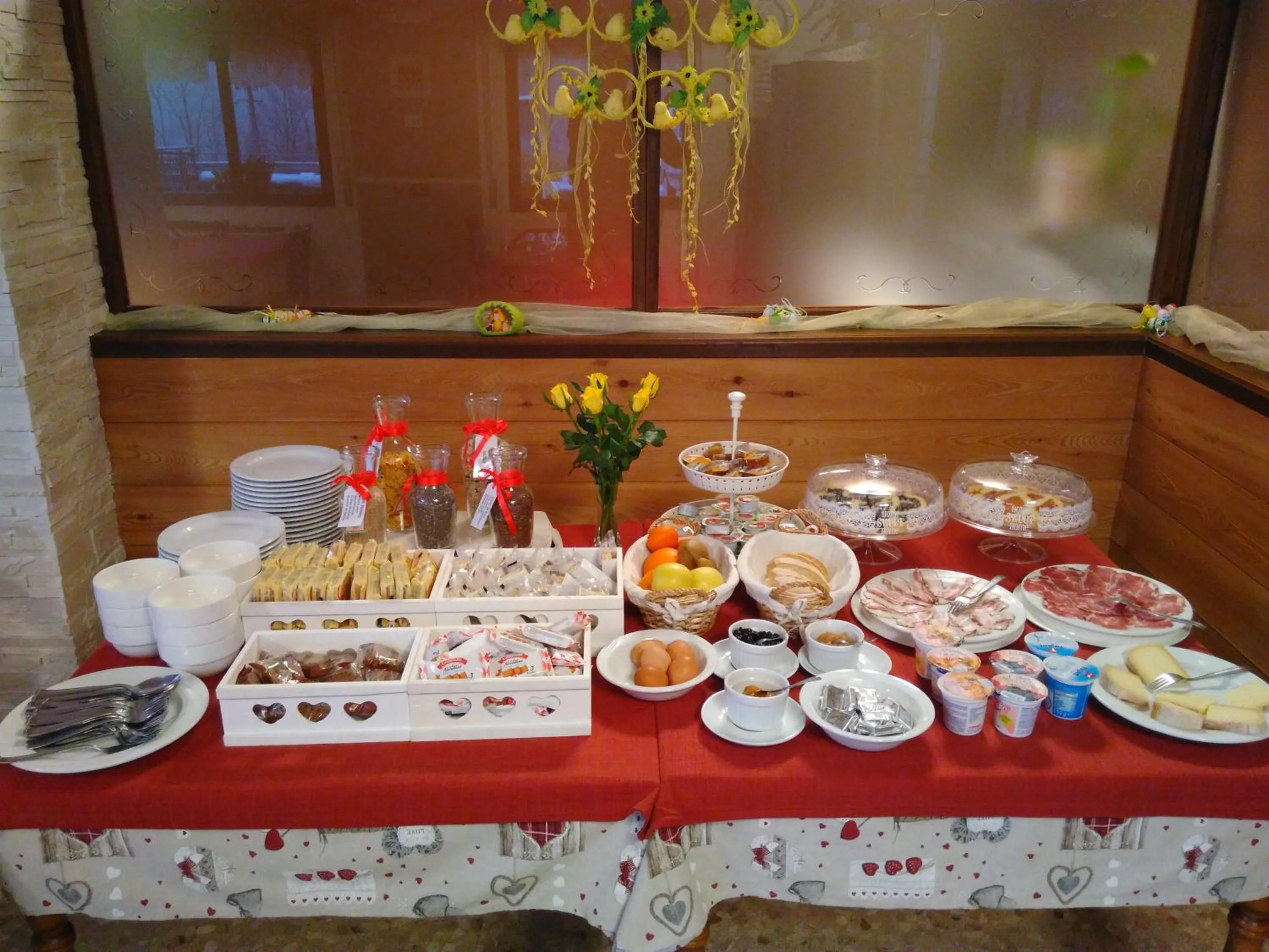 Buffet breakfast in Da Cecilia