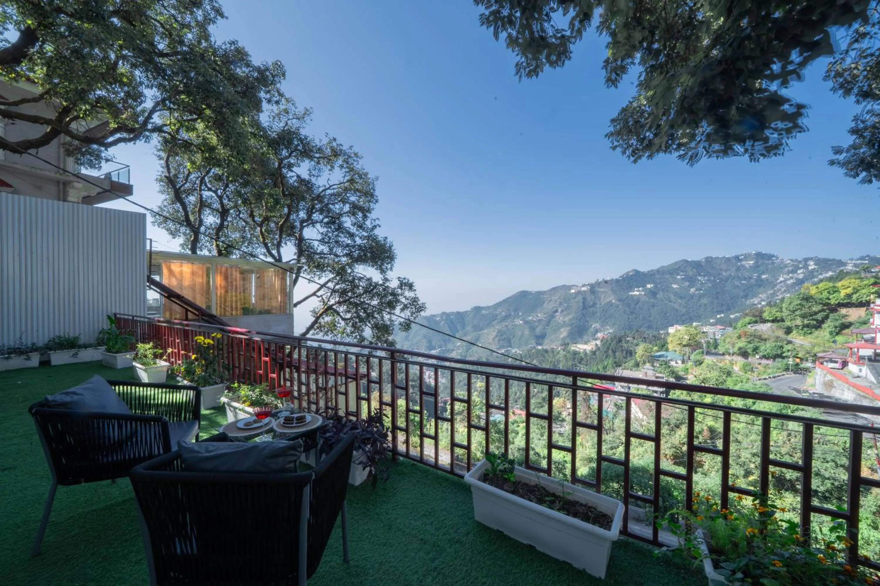 View (from property/room) in Perfectstayz Premium The Pride at mall road