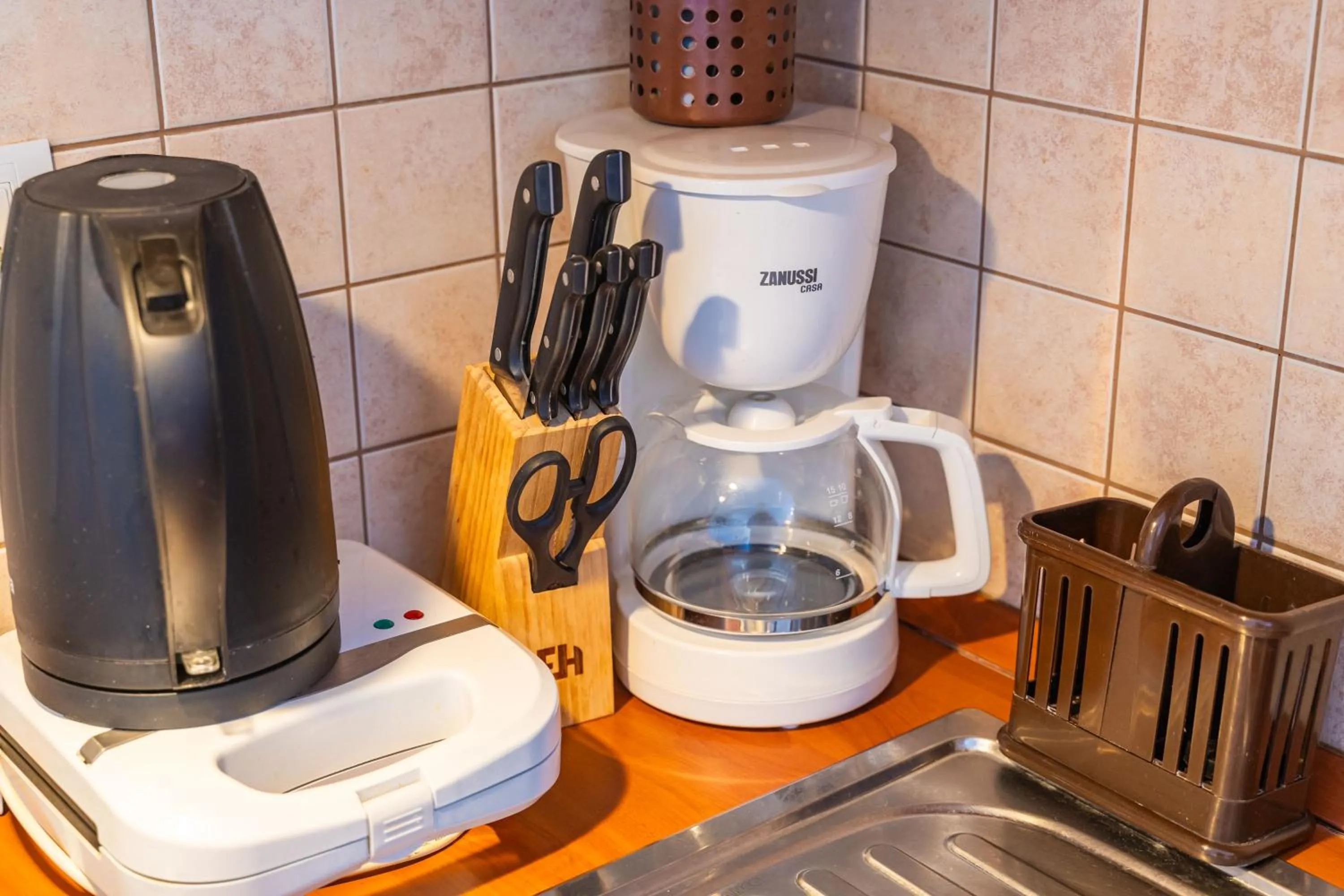 Kitchen or kitchenette in Apartments Senjo