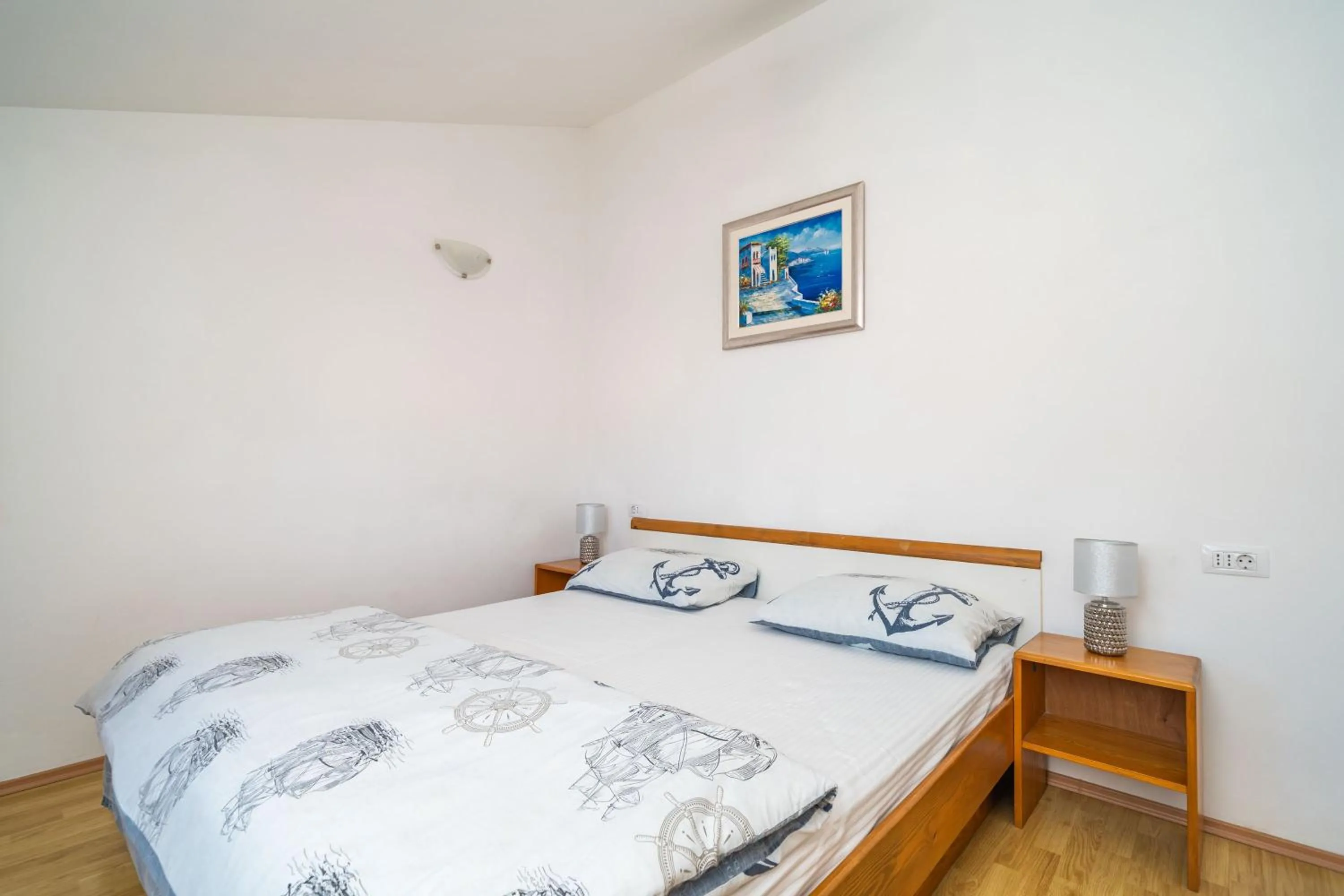 Bedroom, Bed in Apartments Senjo