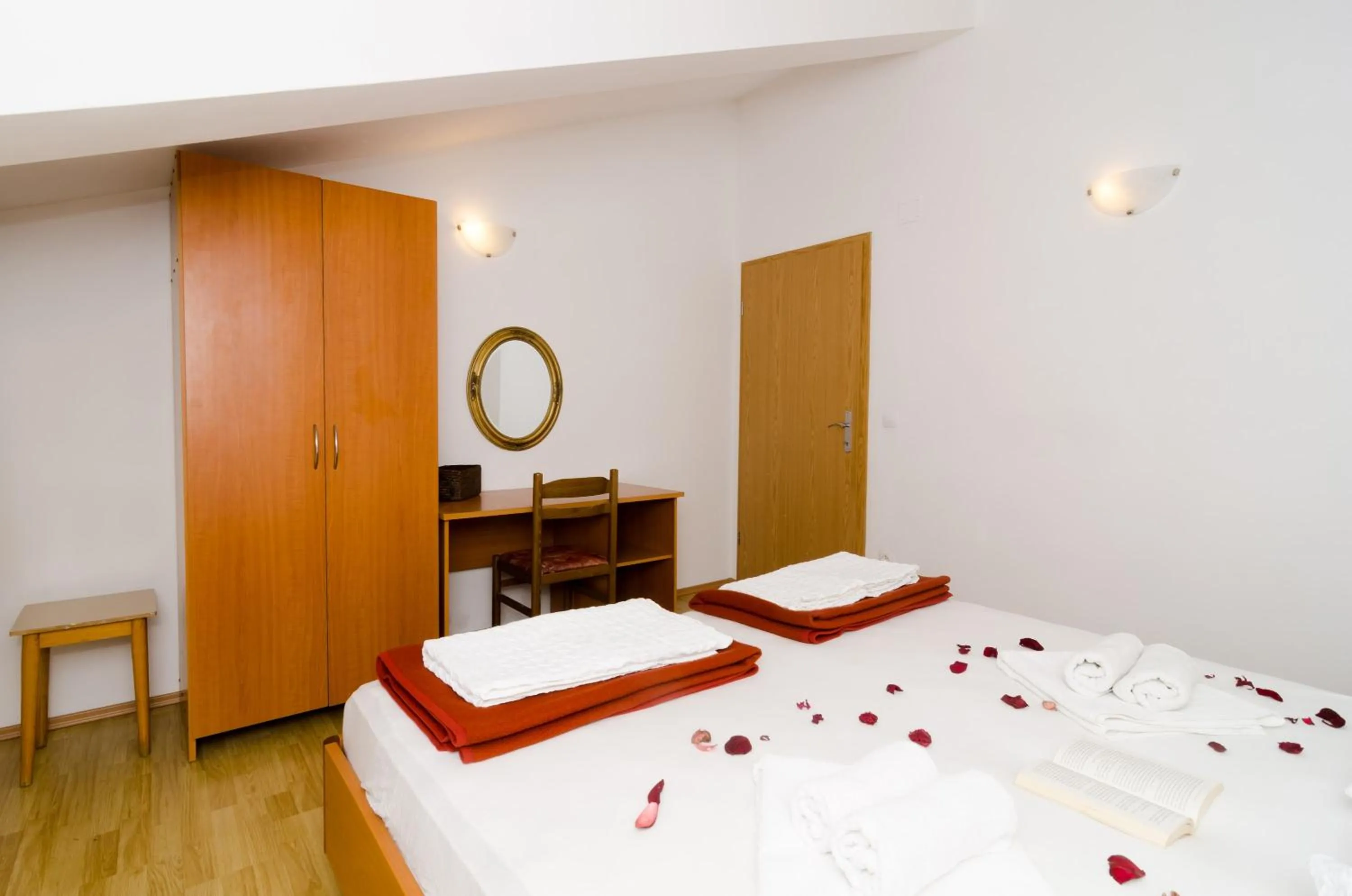 Bedroom, Bed in Apartments Senjo