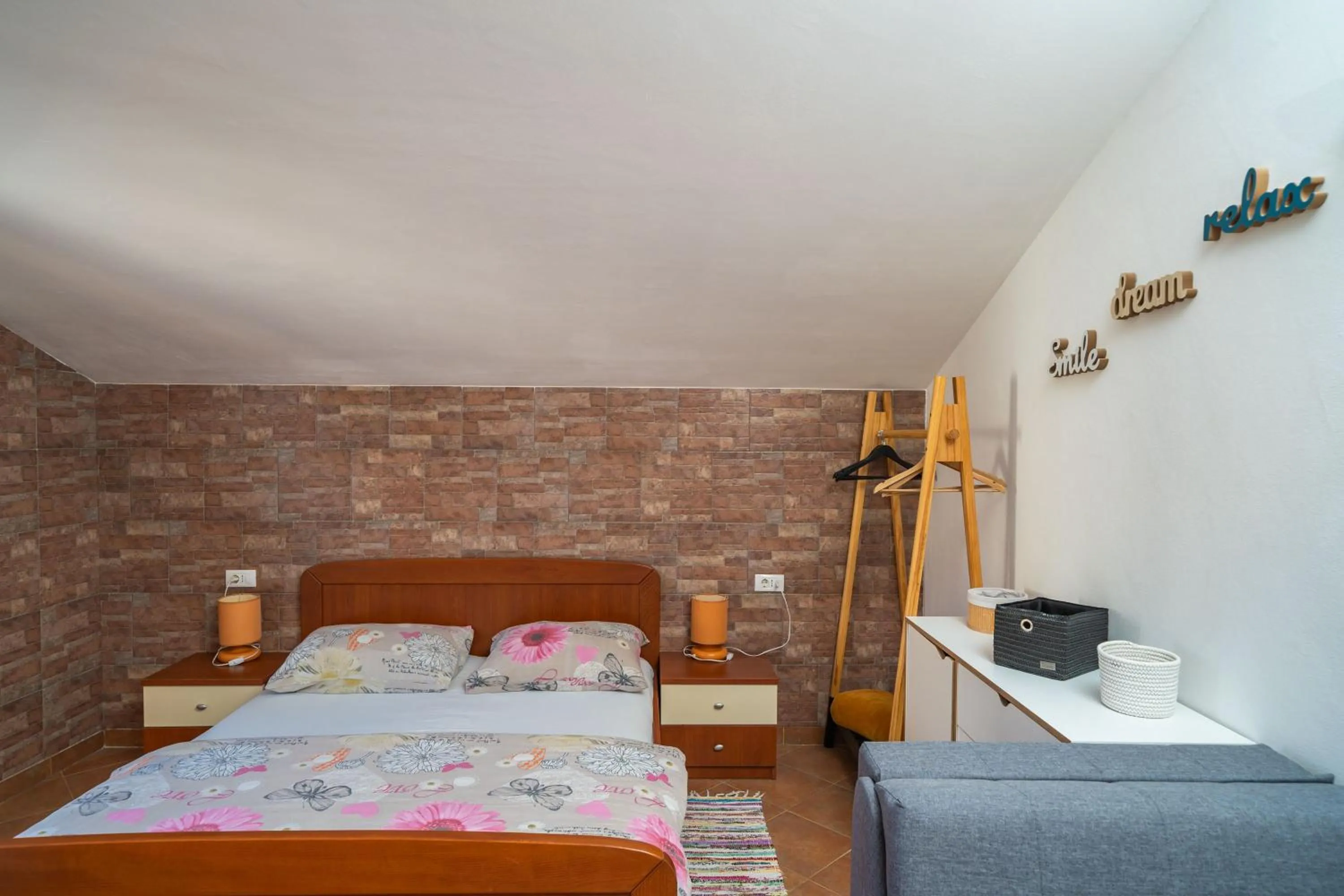 Bedroom, Bed in Apartments Senjo