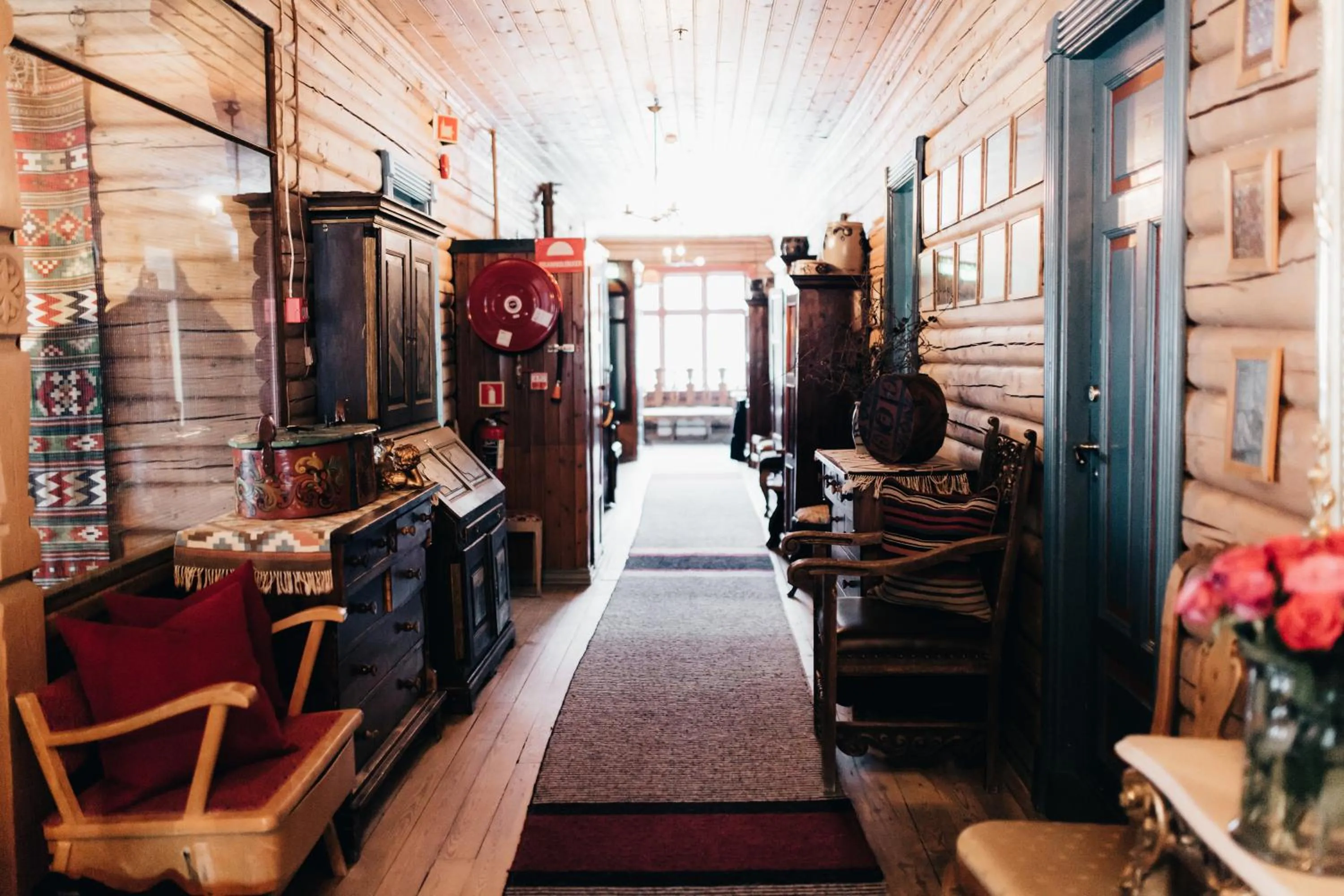 Decorative detail in Tuddal Høyfjellshotel