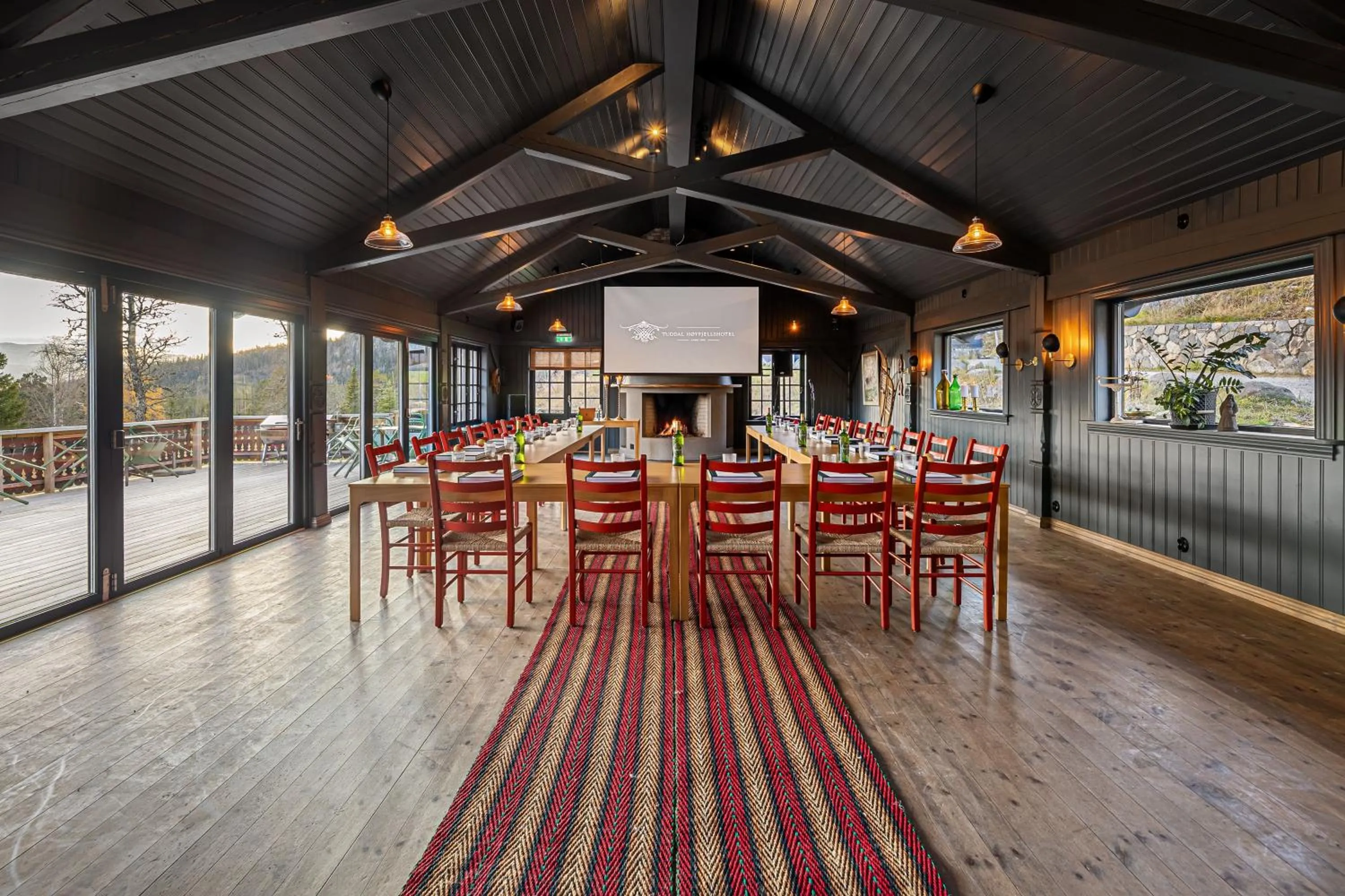 Meeting/conference room in Tuddal Høyfjellshotel