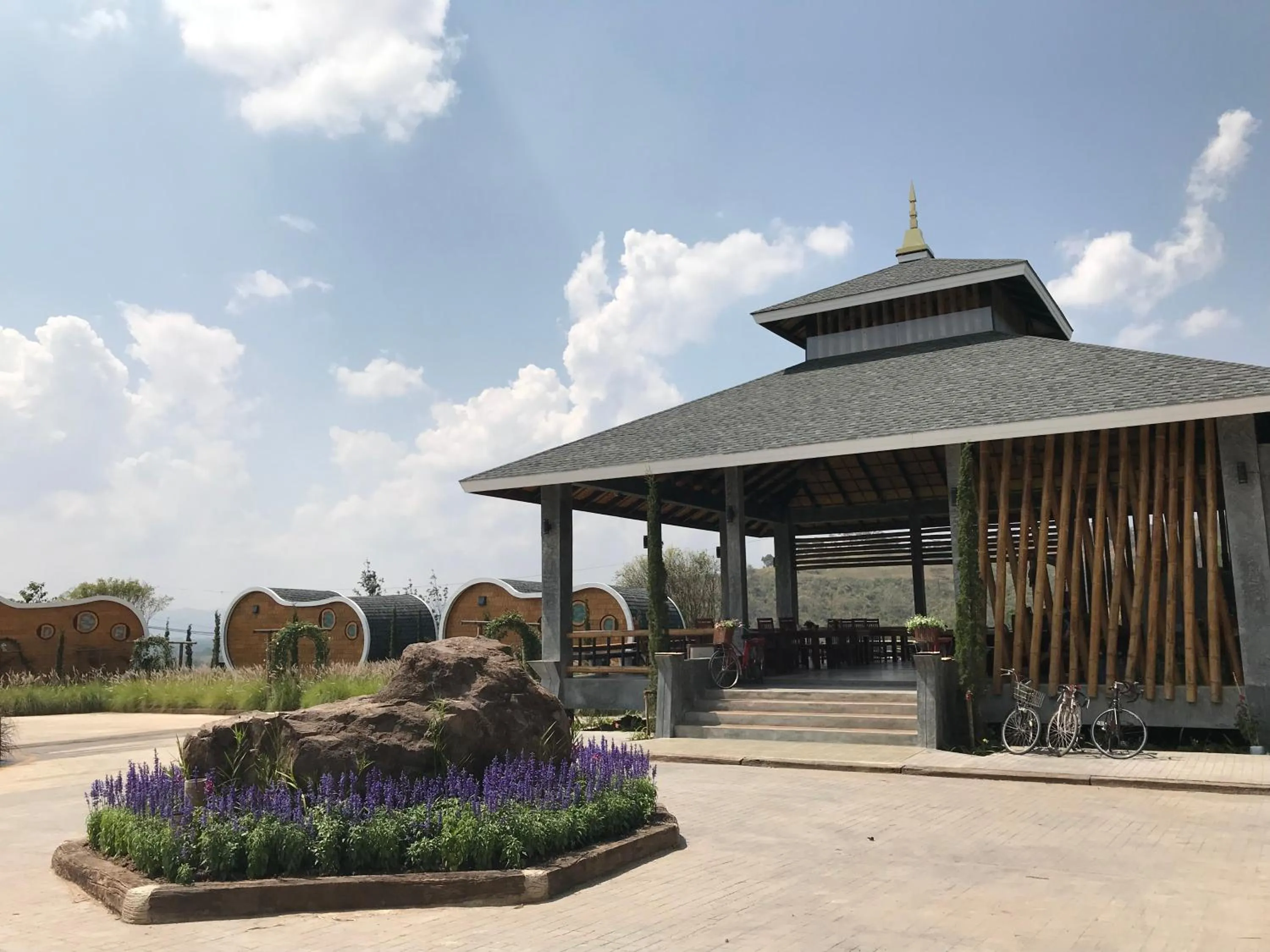 Property building in Kiri Pura Resort