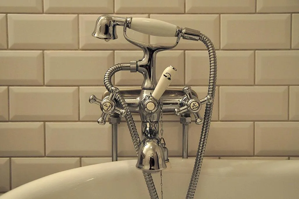 Bathroom in Laholms Stadshotell