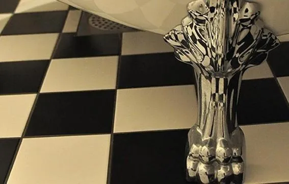 Bathroom in Laholms Stadshotell