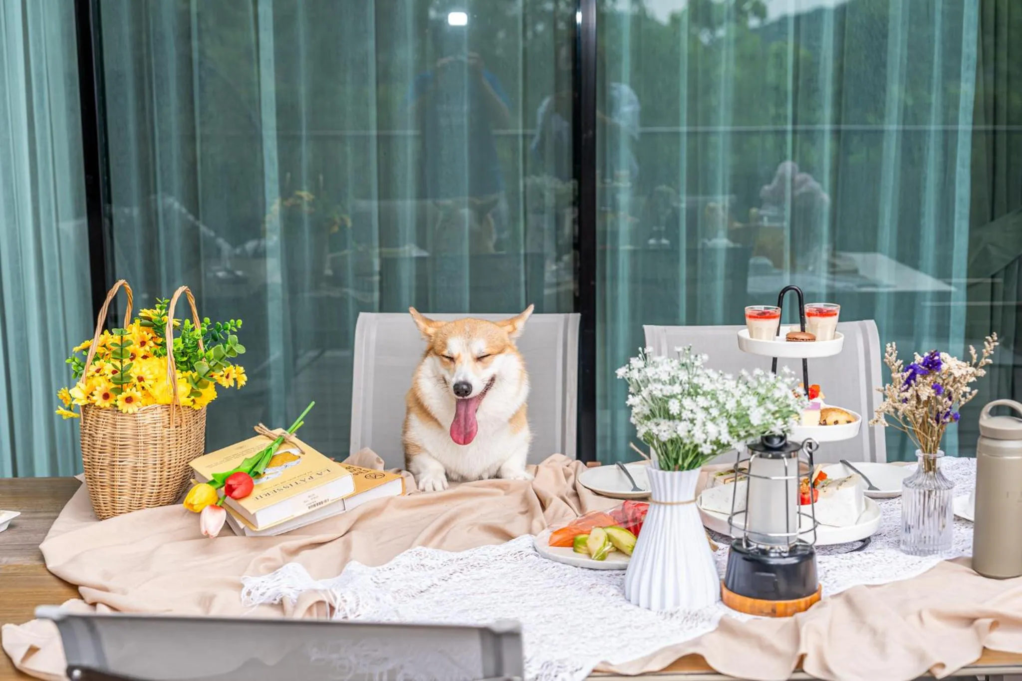 Balcony/Terrace in Te Mata Glamping