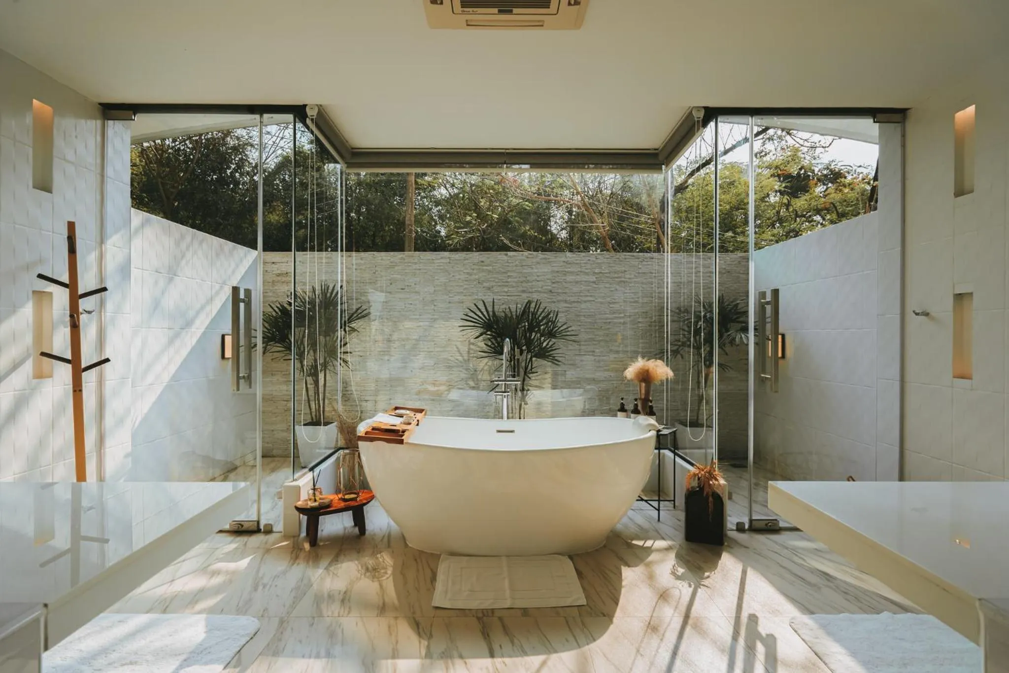 Shower in Te Mata Glamping