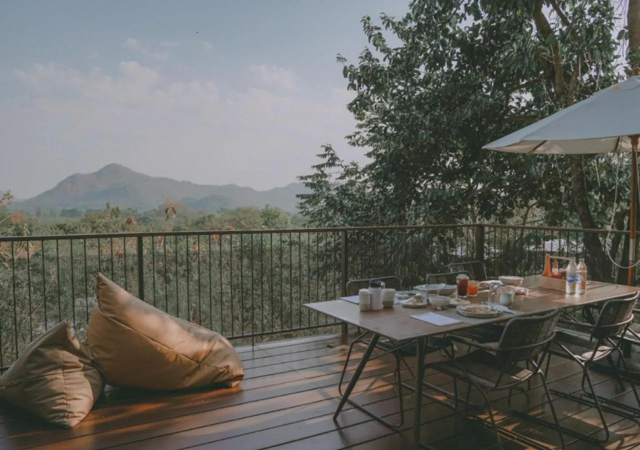 Balcony/Terrace in Te Mata Glamping