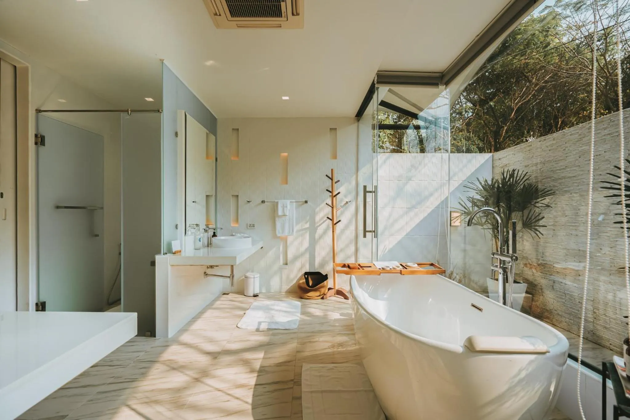 Shower in Te Mata Glamping