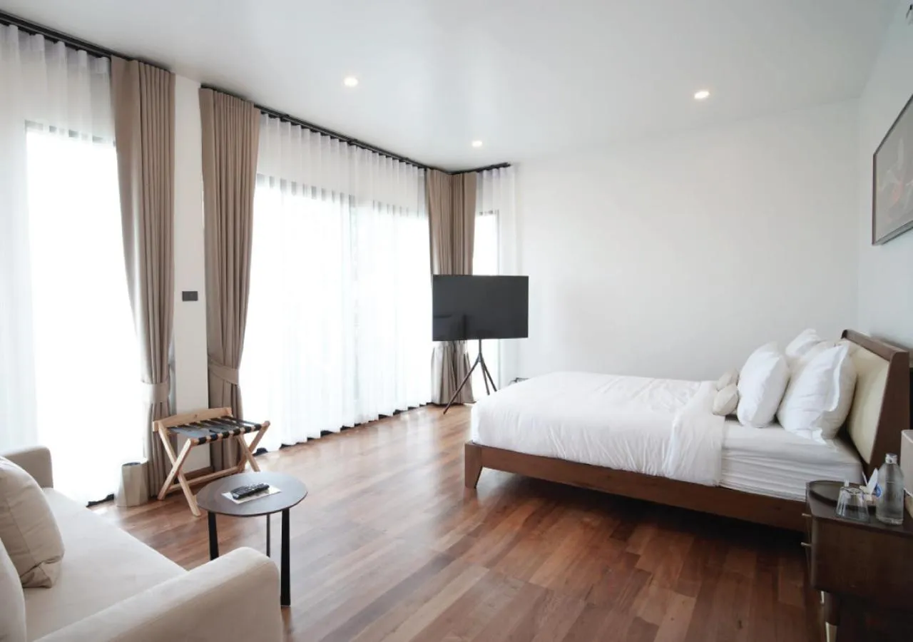 Photo of the whole room, Bed in Te Mata Glamping