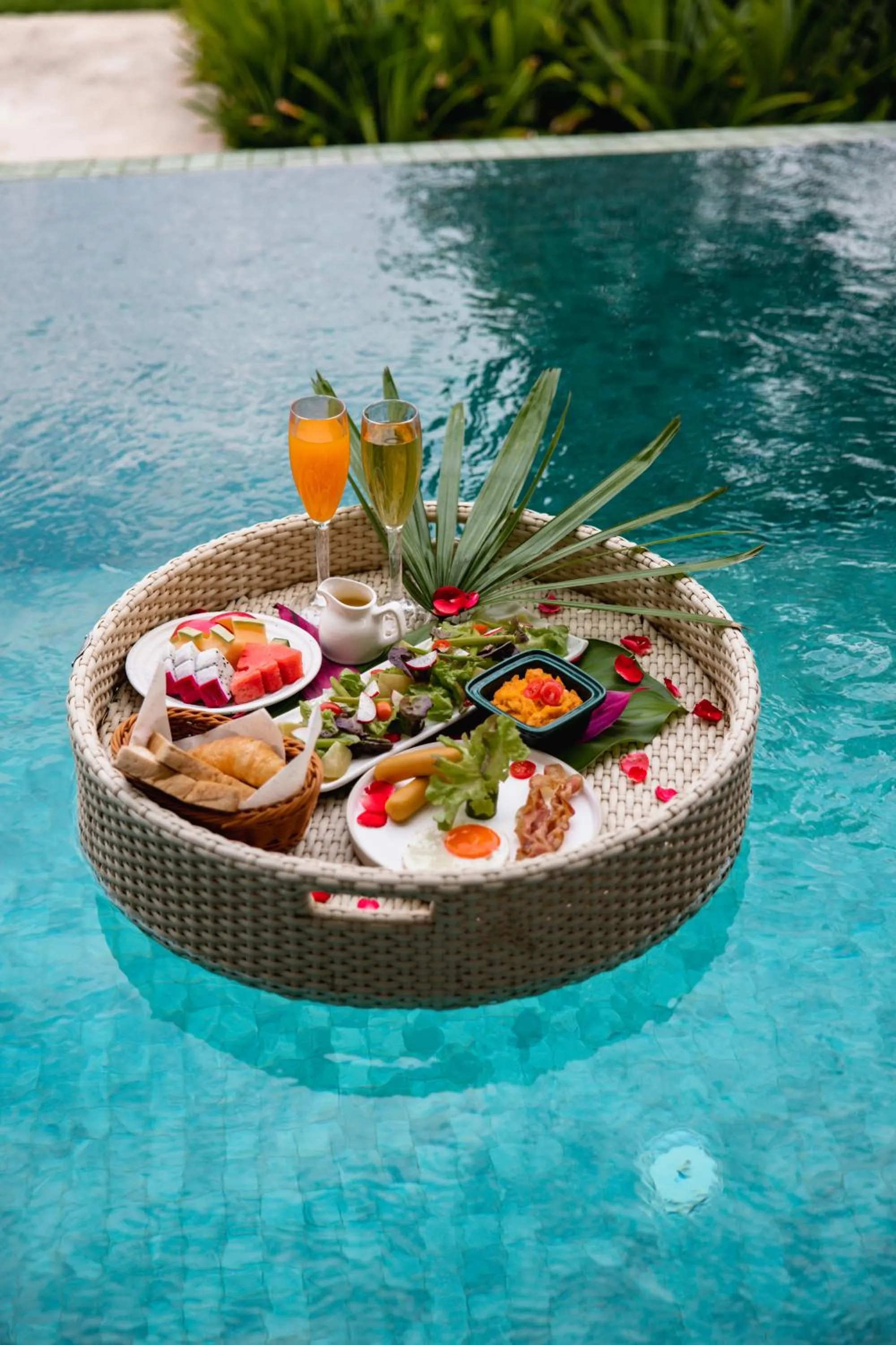 Food and drinks in Te Mata Glamping