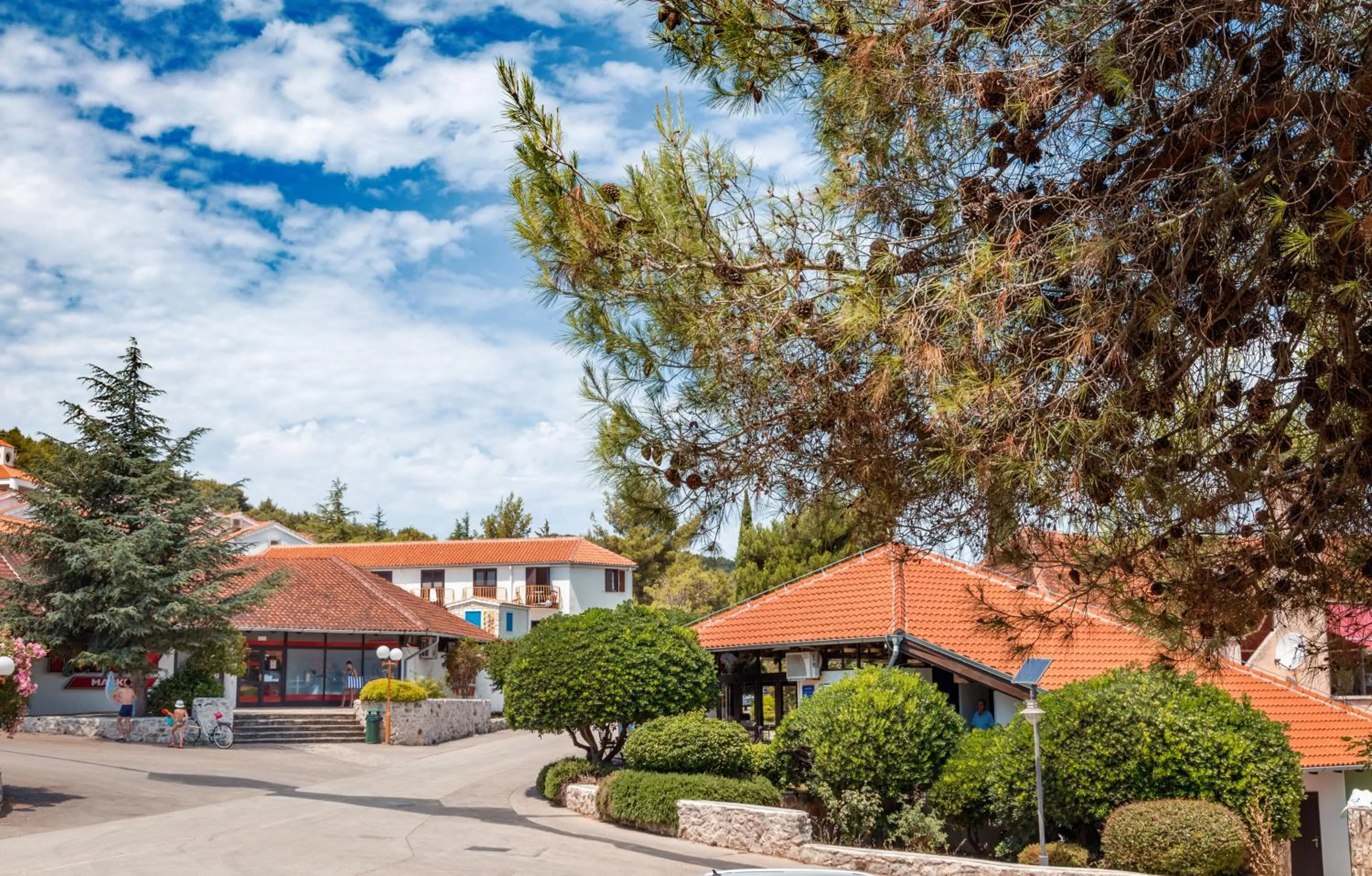 Area and facilities in Victoria Mobilehome Jezera Village Holiday Resort