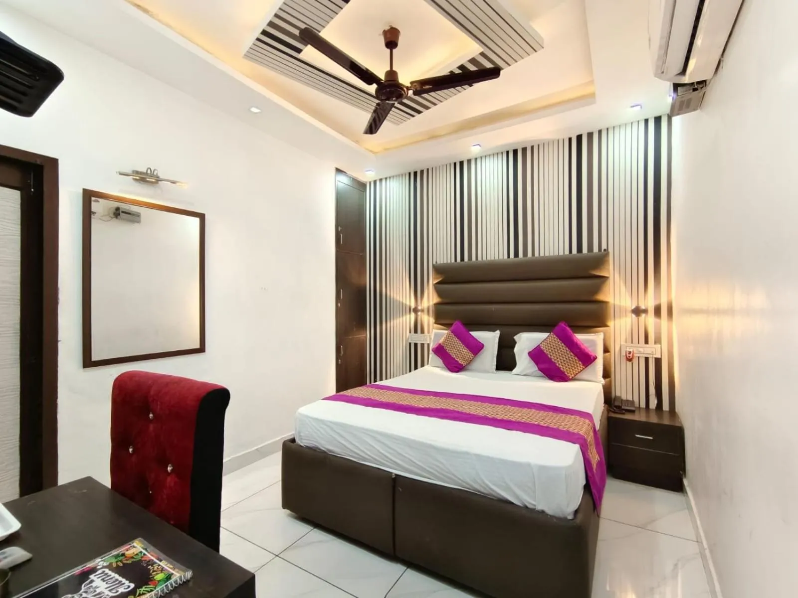 Bed in Hotel Jai Surya
