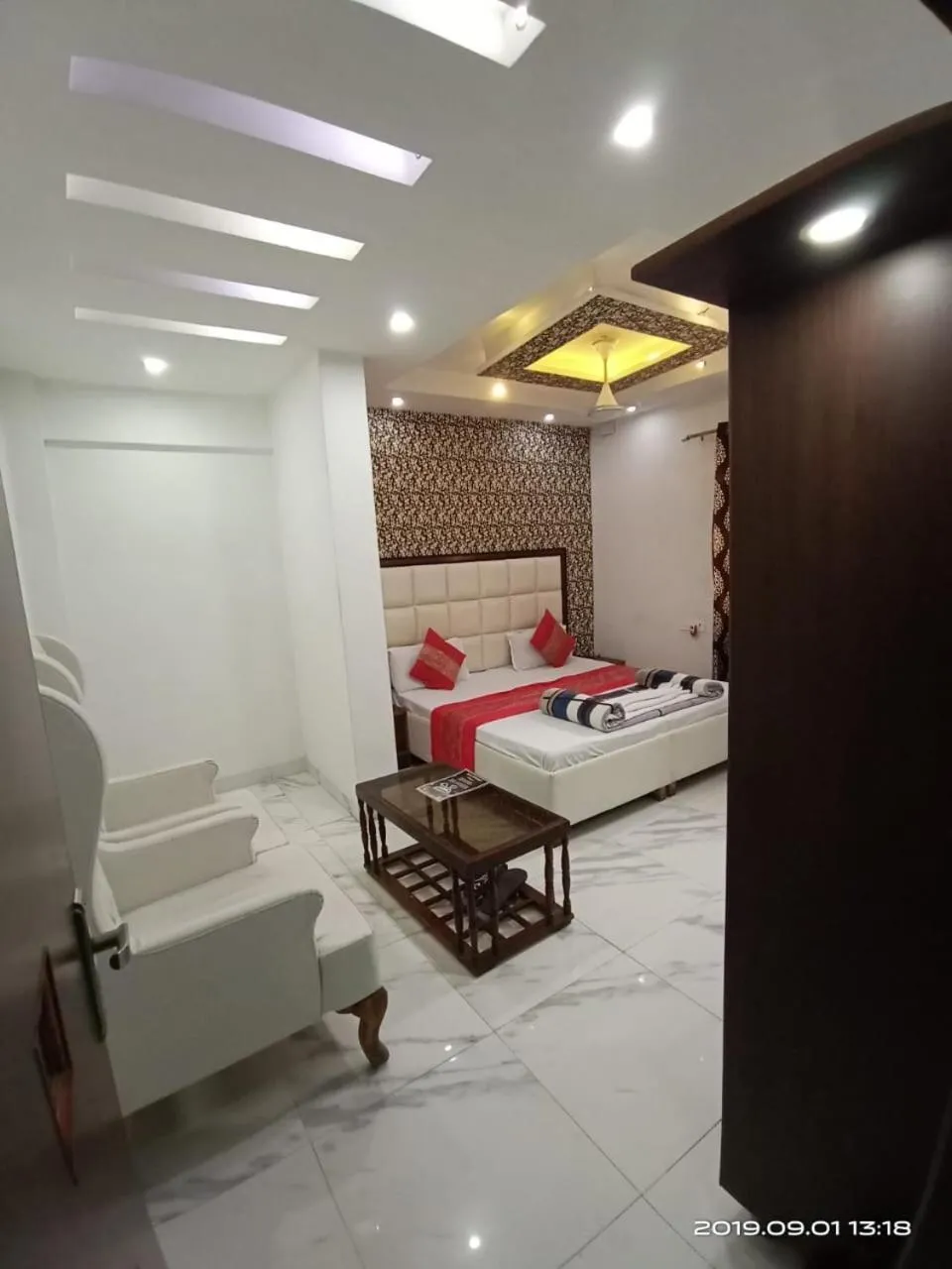 Bed in Hotel Jai Surya