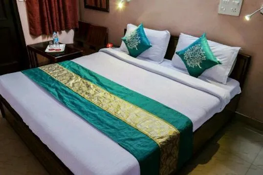 Bed in Hotel Jai Surya