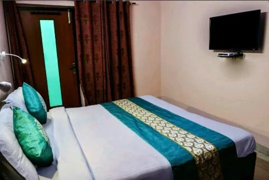 Bed in Hotel Jai Surya