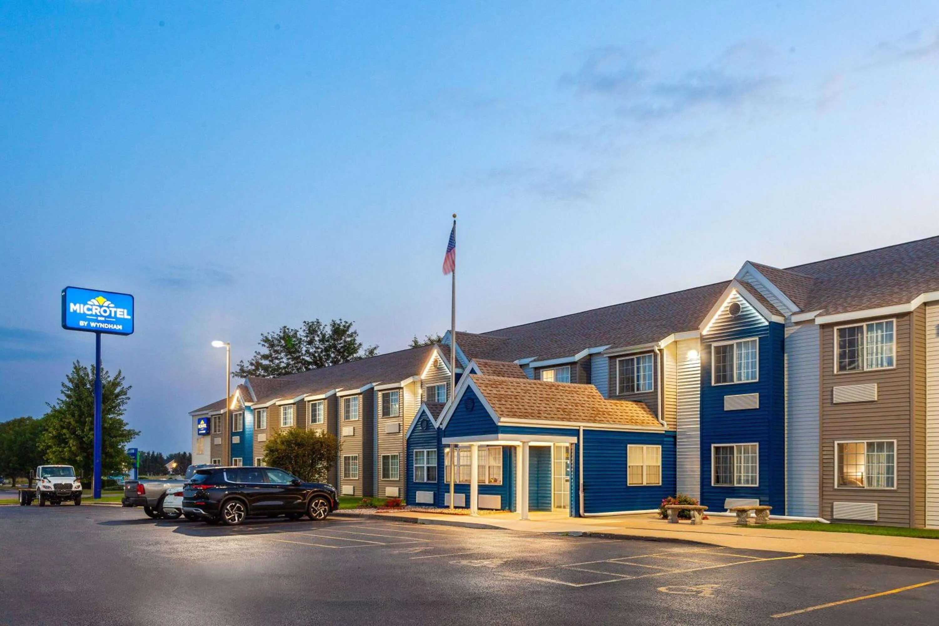Property building in Microtel Inn by Wyndham Janesville