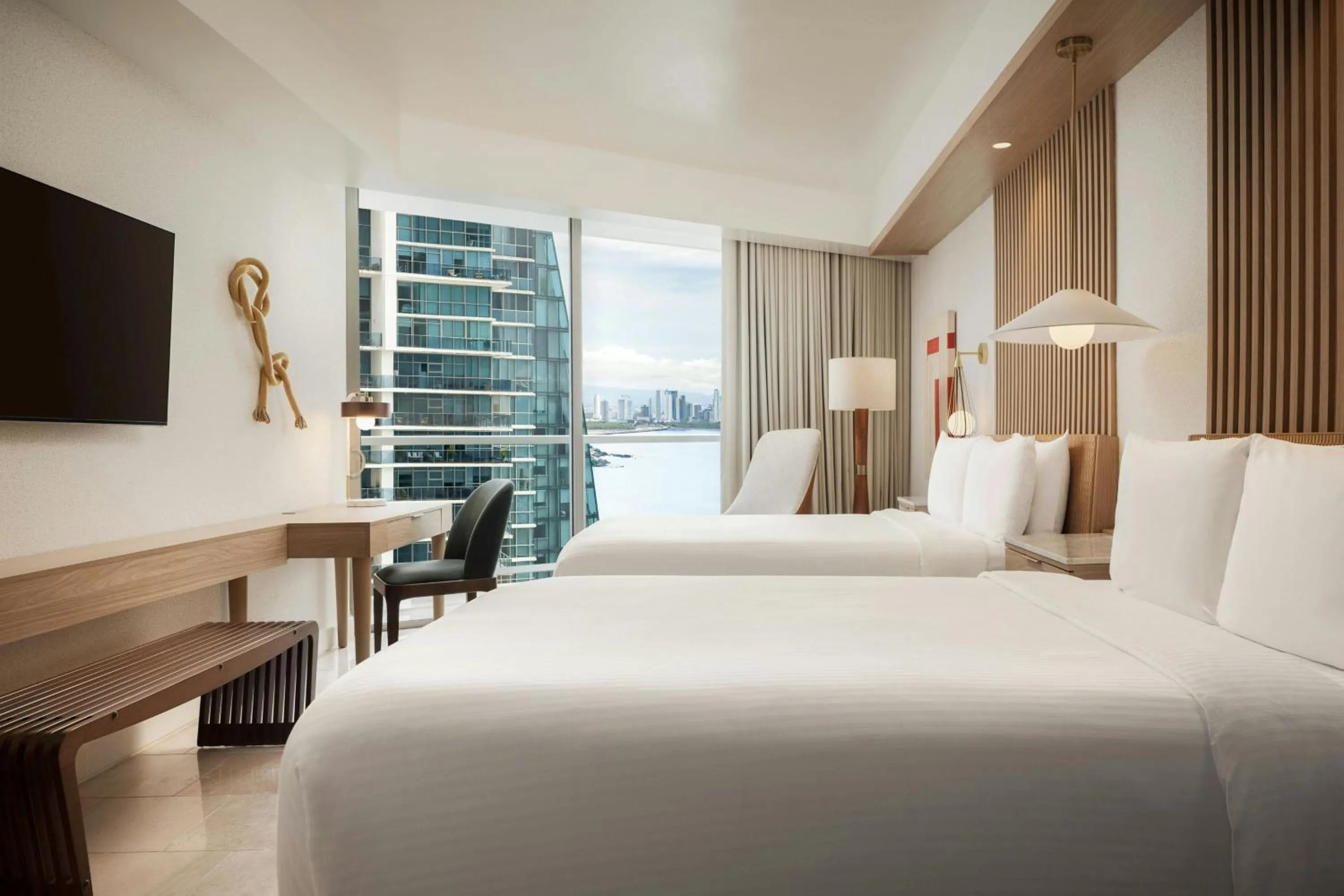 Photo of the whole room, Bed in JW Marriott Panama