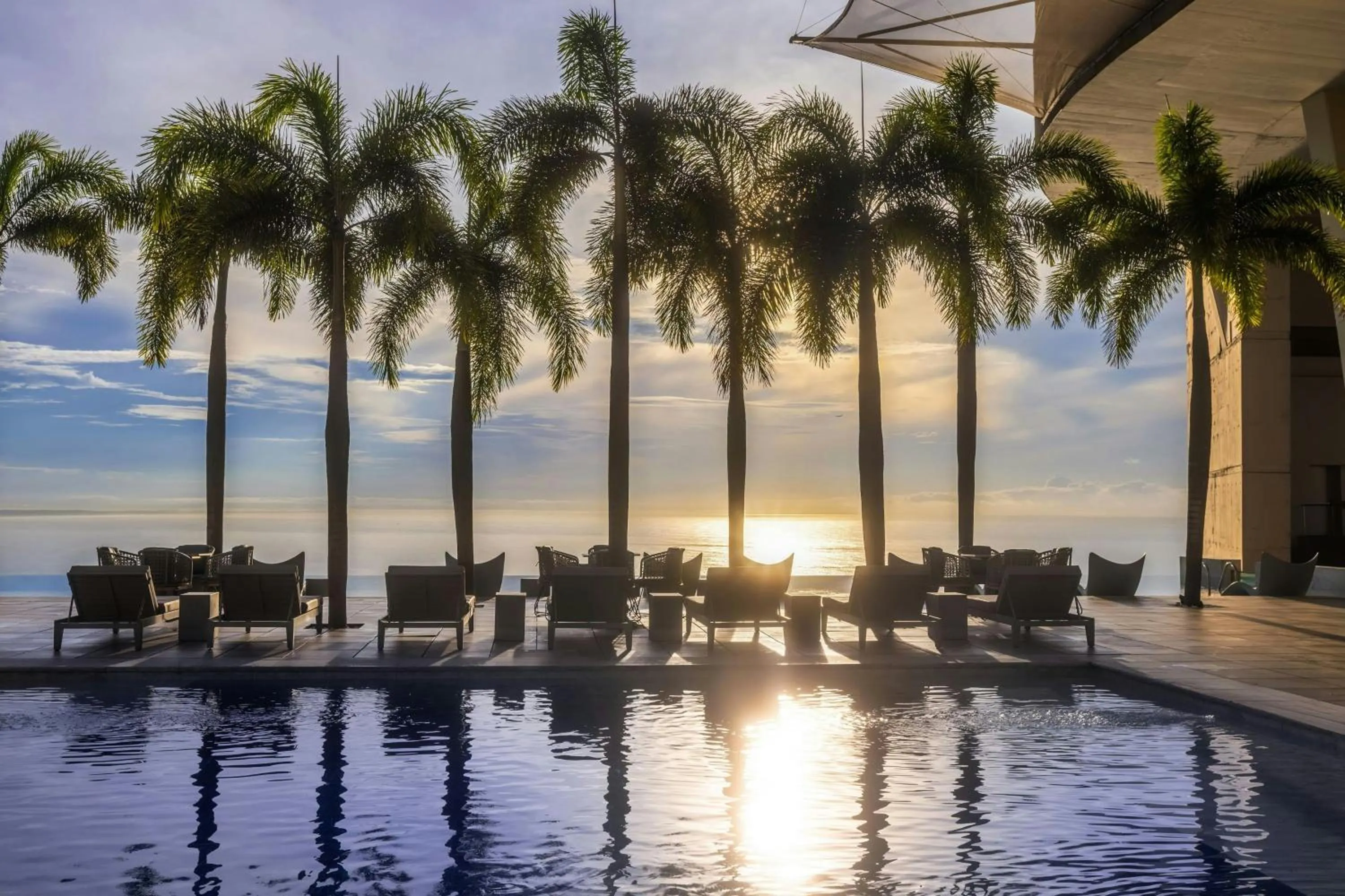 Swimming pool in JW Marriott Panama