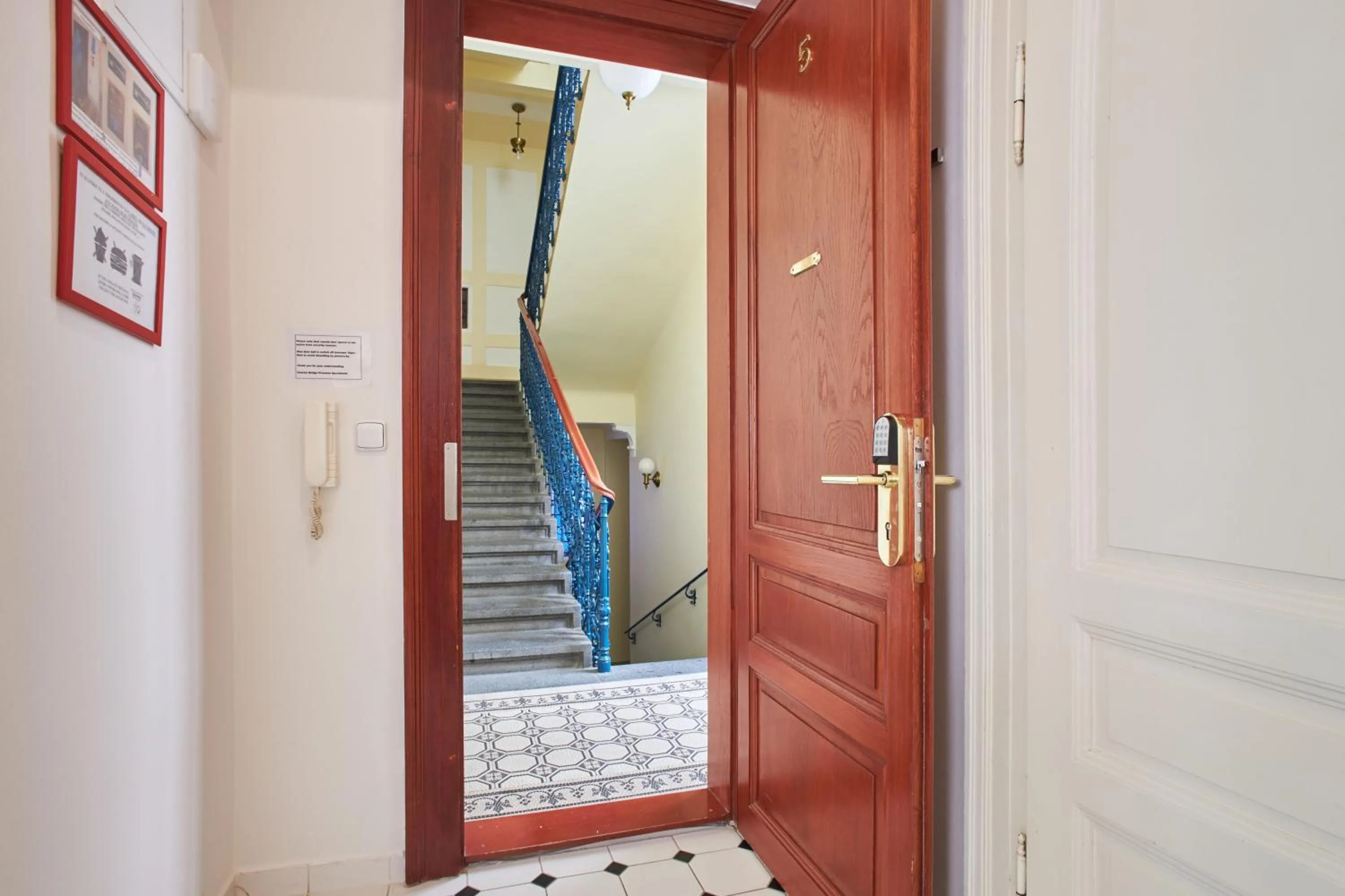 Property building in Charles Bridge Premium Residence