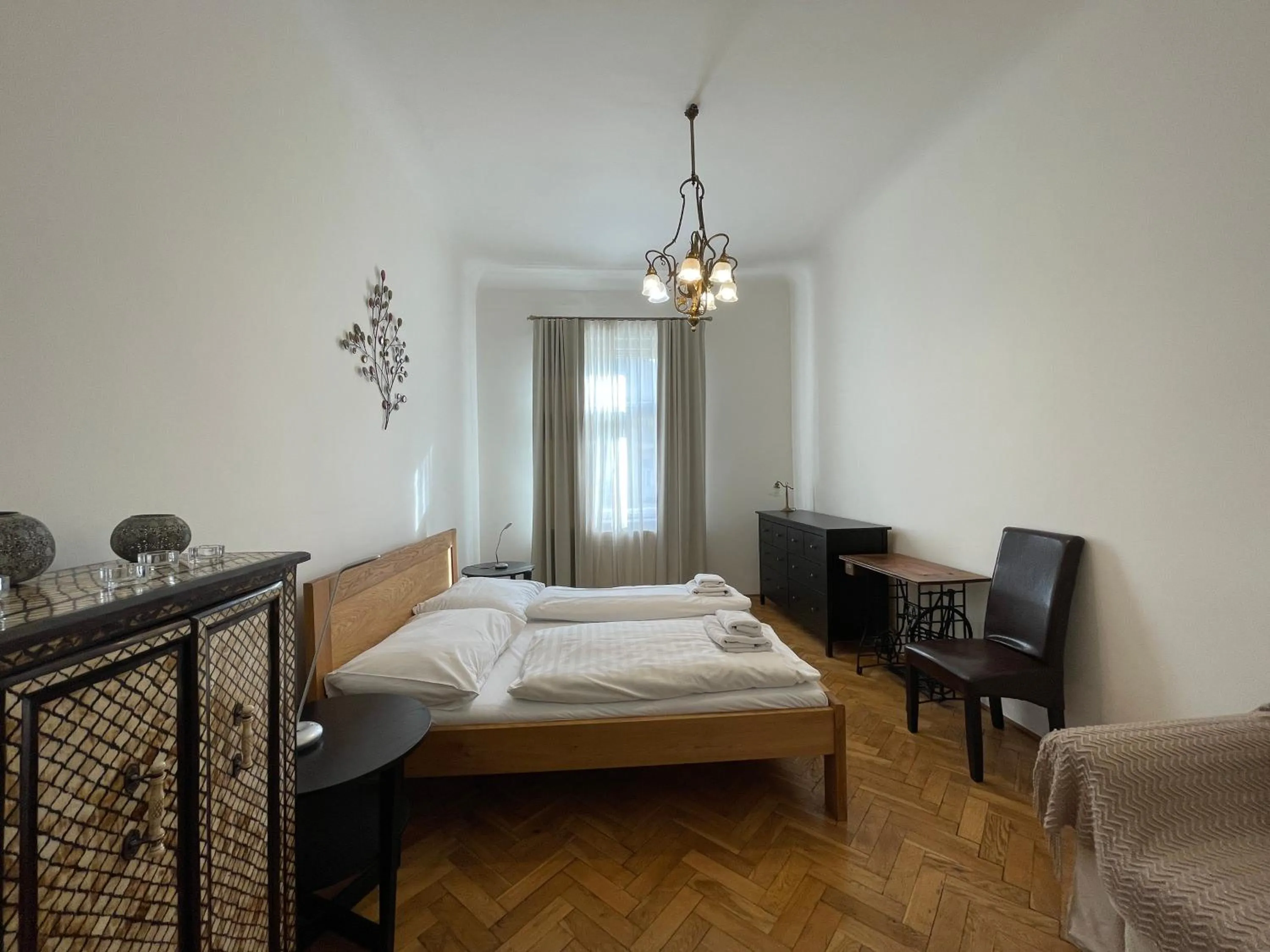 Bed in Charles Bridge Premium Residence