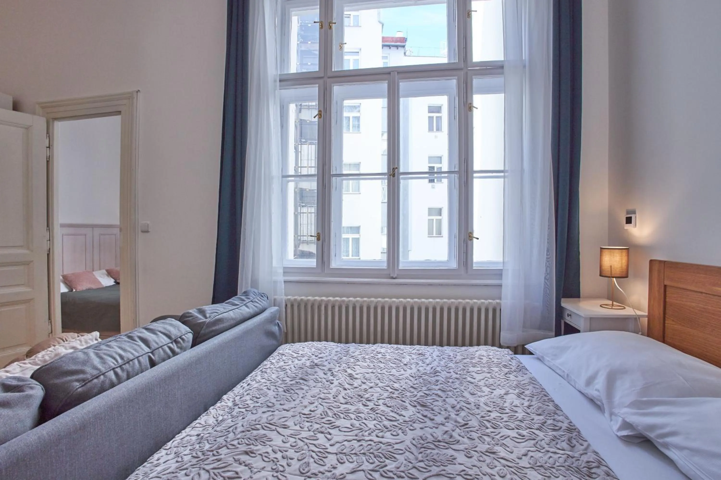 Bed in Charles Bridge Premium Residence