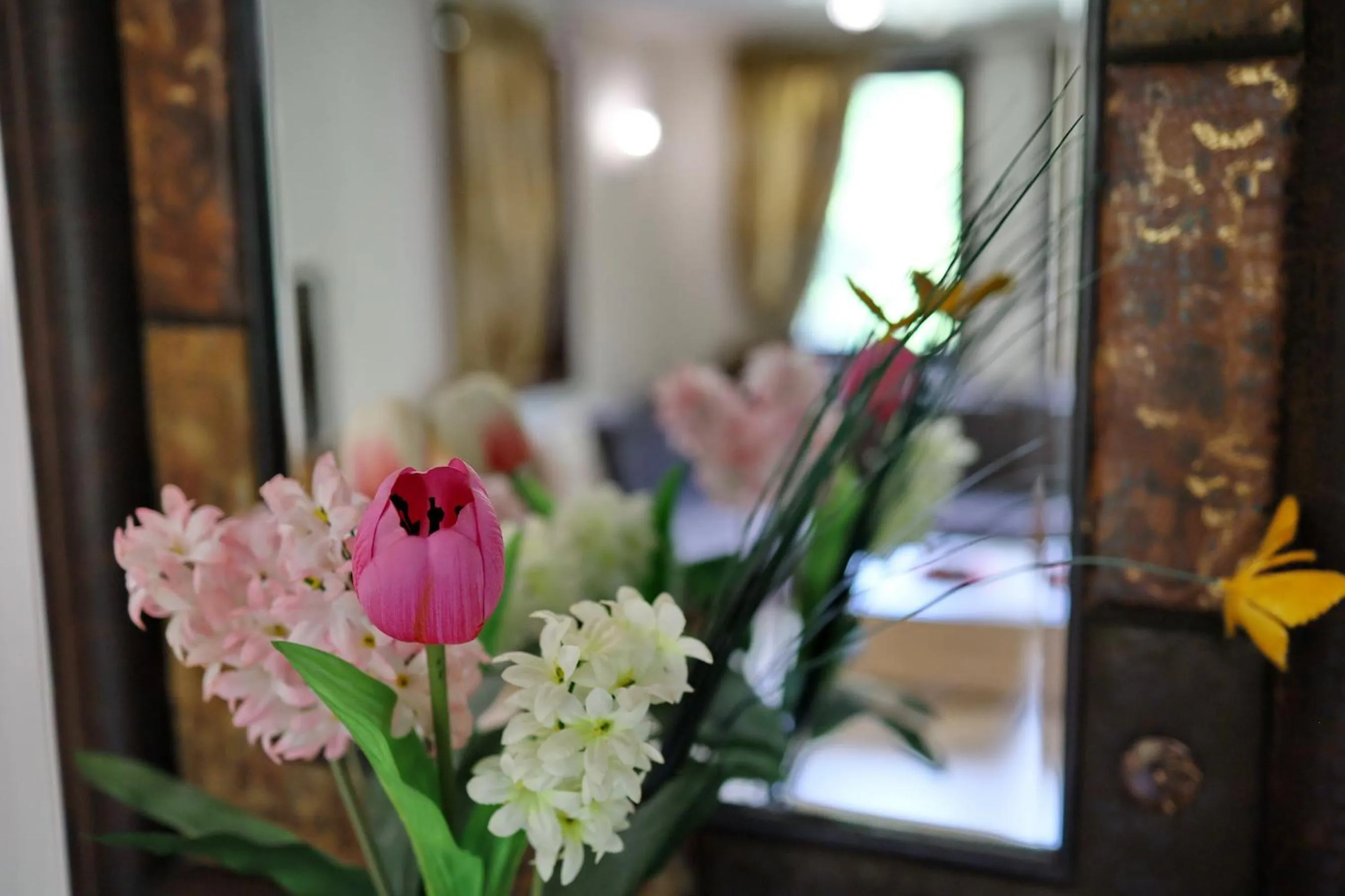 Bed in Elli Greco Hotel