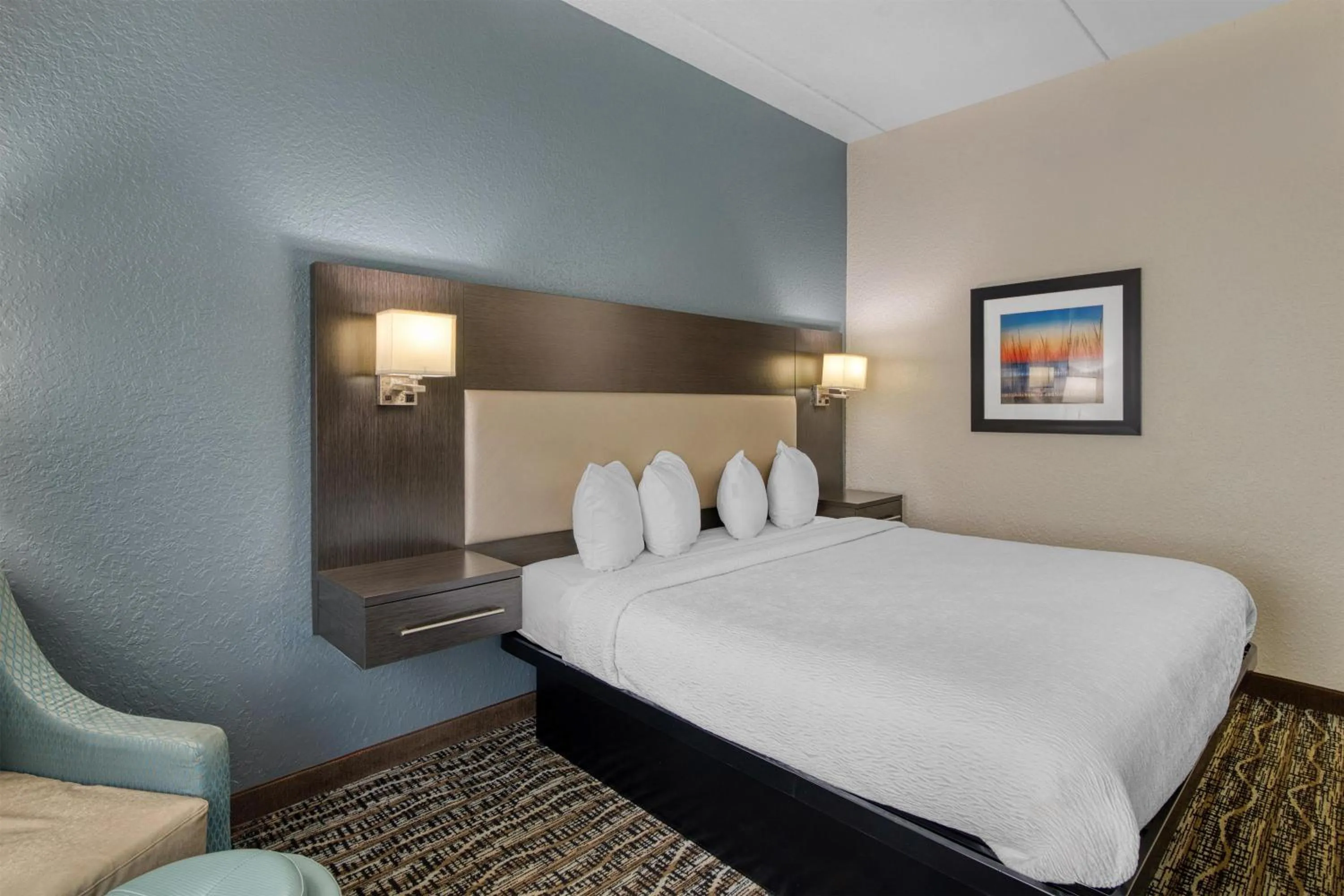 Bedroom, Bed in Best Western Waldo Inn & Suites