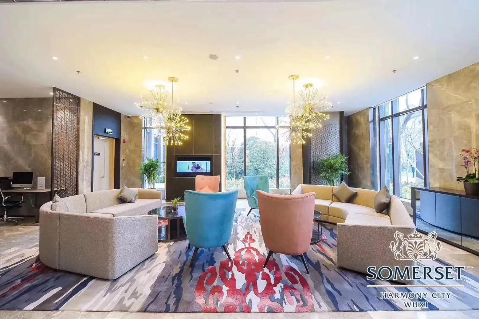 Lobby or reception in Somerset Harmony City Wuxi