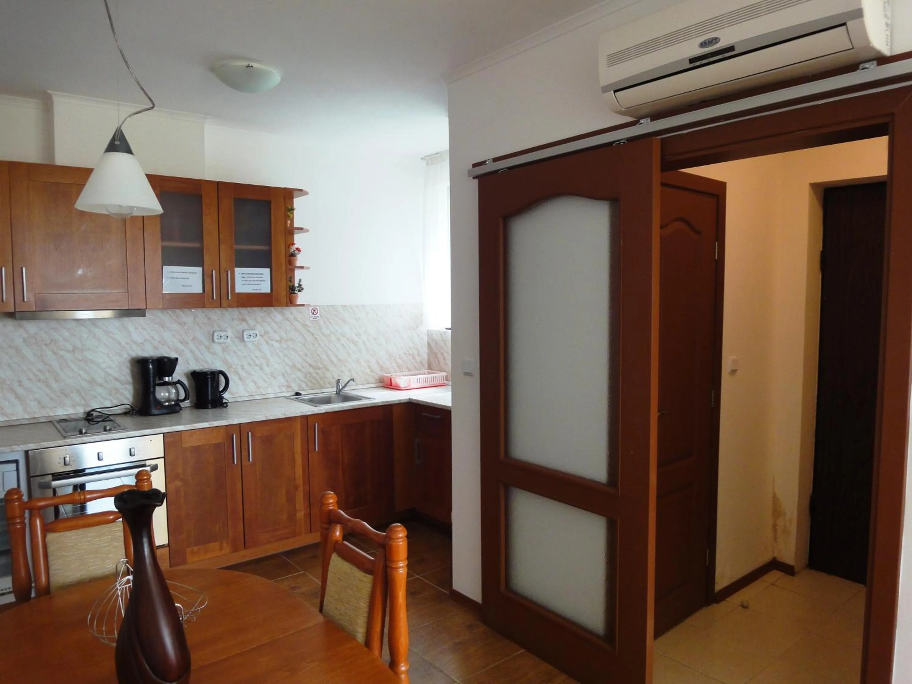 Kitchen or kitchenette in Bay View Villas - Luxury Villas & Apartments