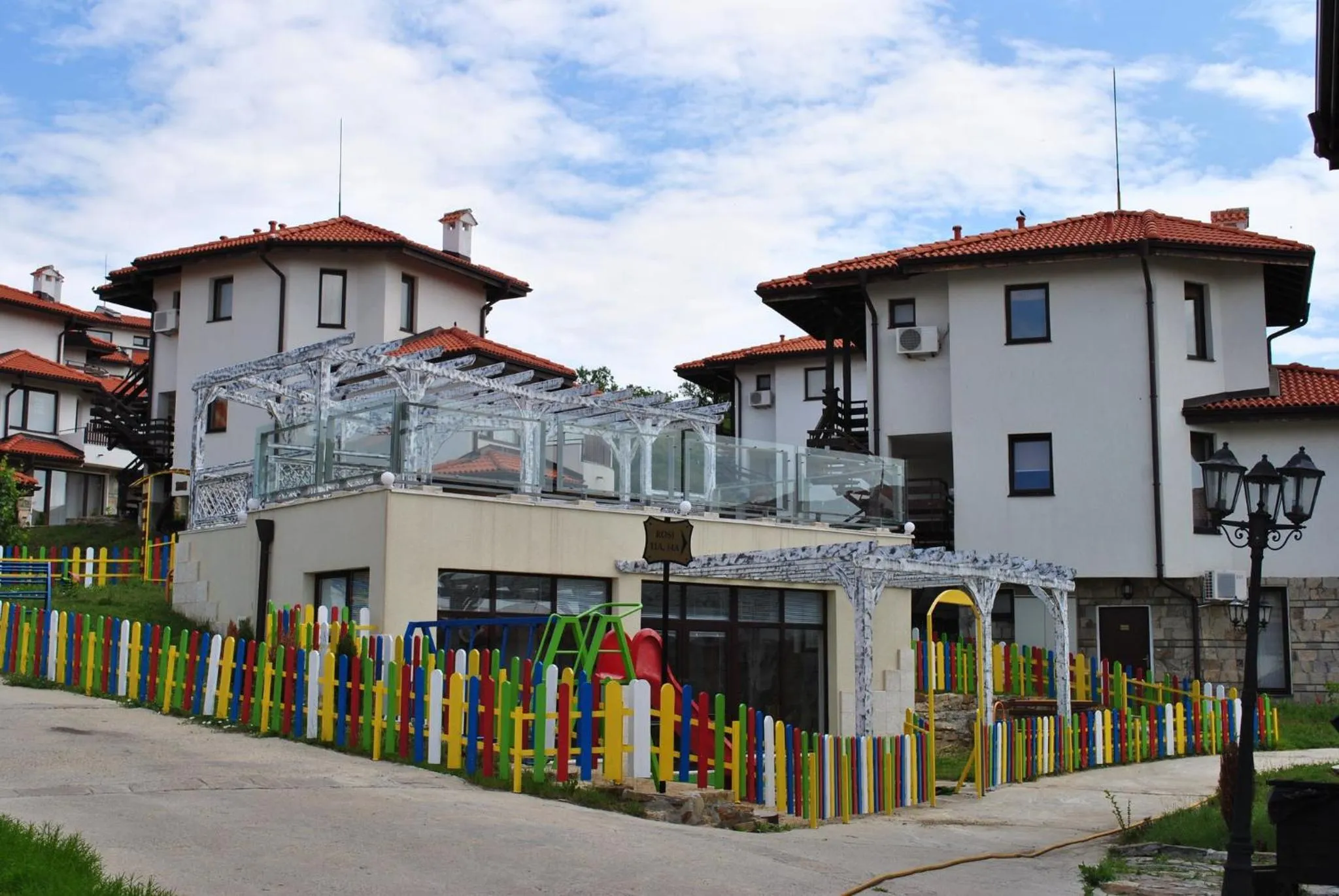 Children play ground in Bay View Villas - Luxury Villas & Apartments