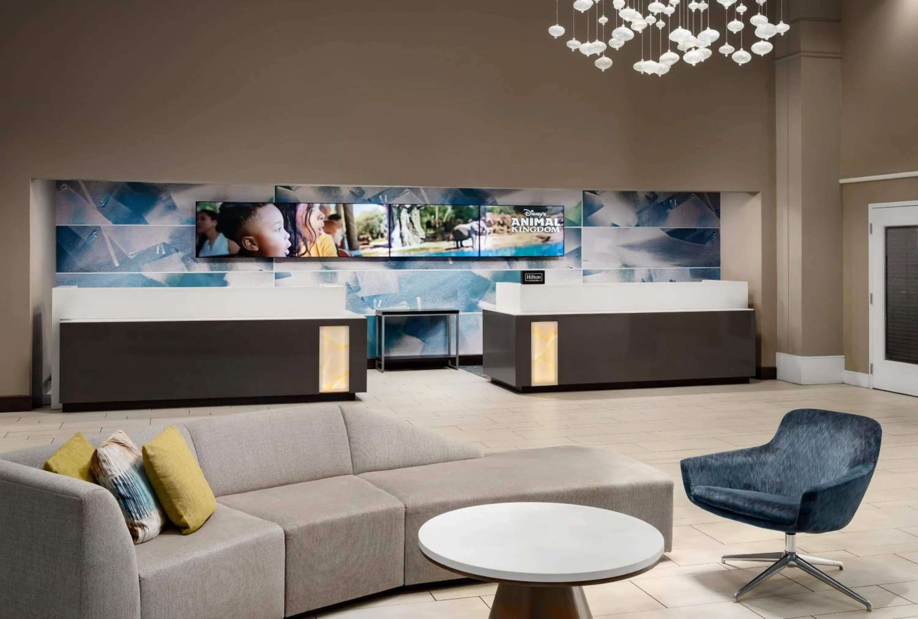 Lobby or reception in Embassy Suites by Hilton Orlando Lake Buena Vista Resort