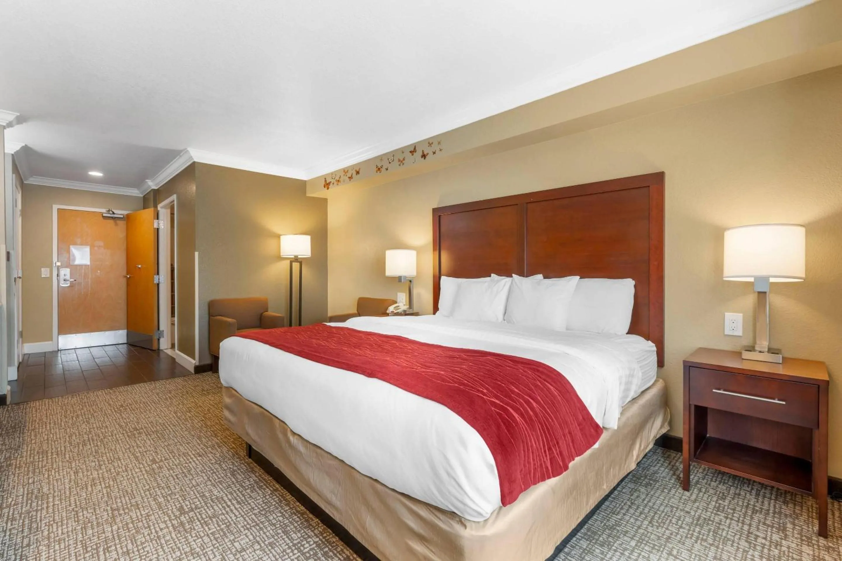 Bedroom, Bed in Comfort Inn Arcata