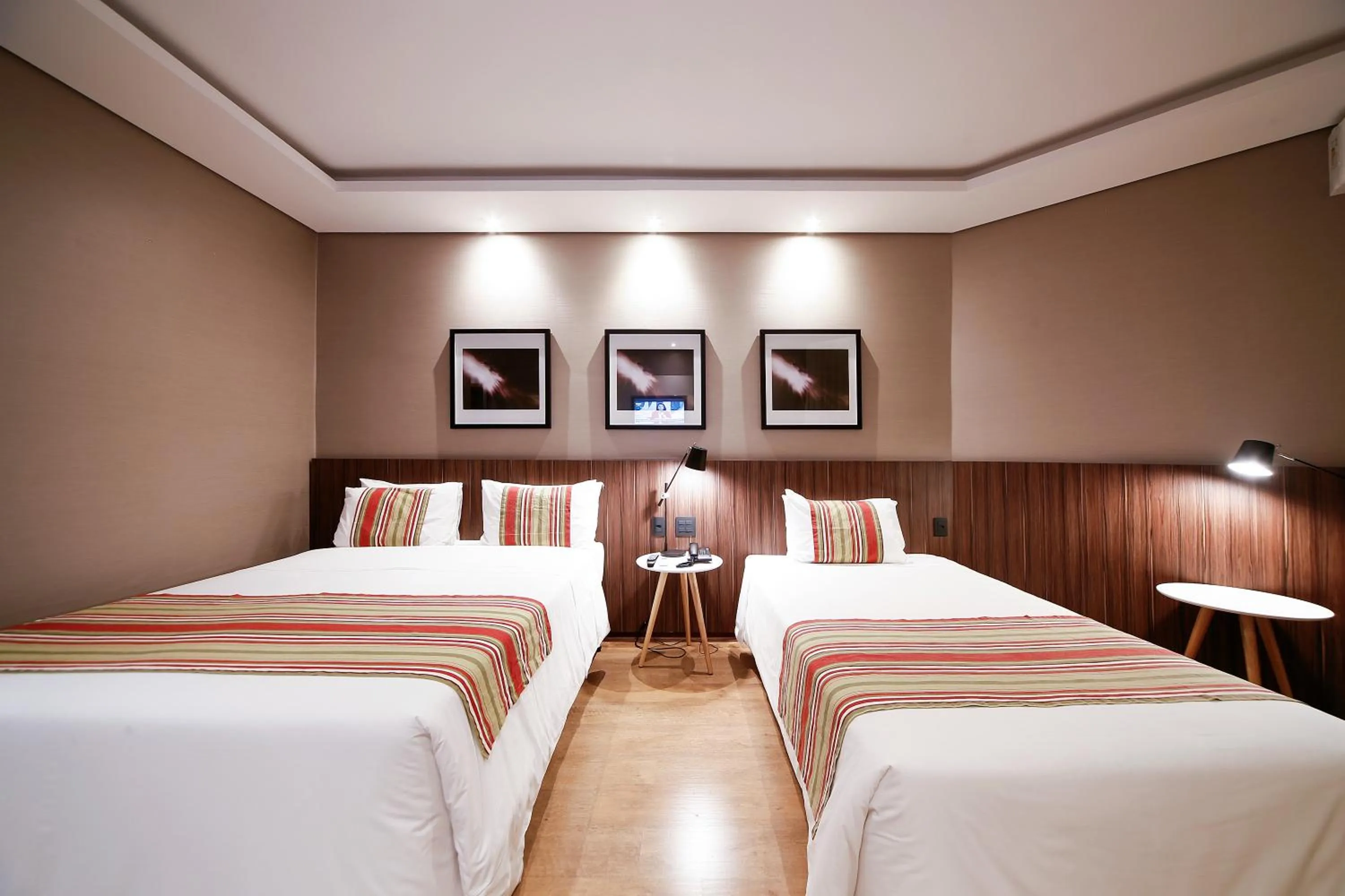 Bed in Grand Hotel Royal Sorocaba by Atlantica