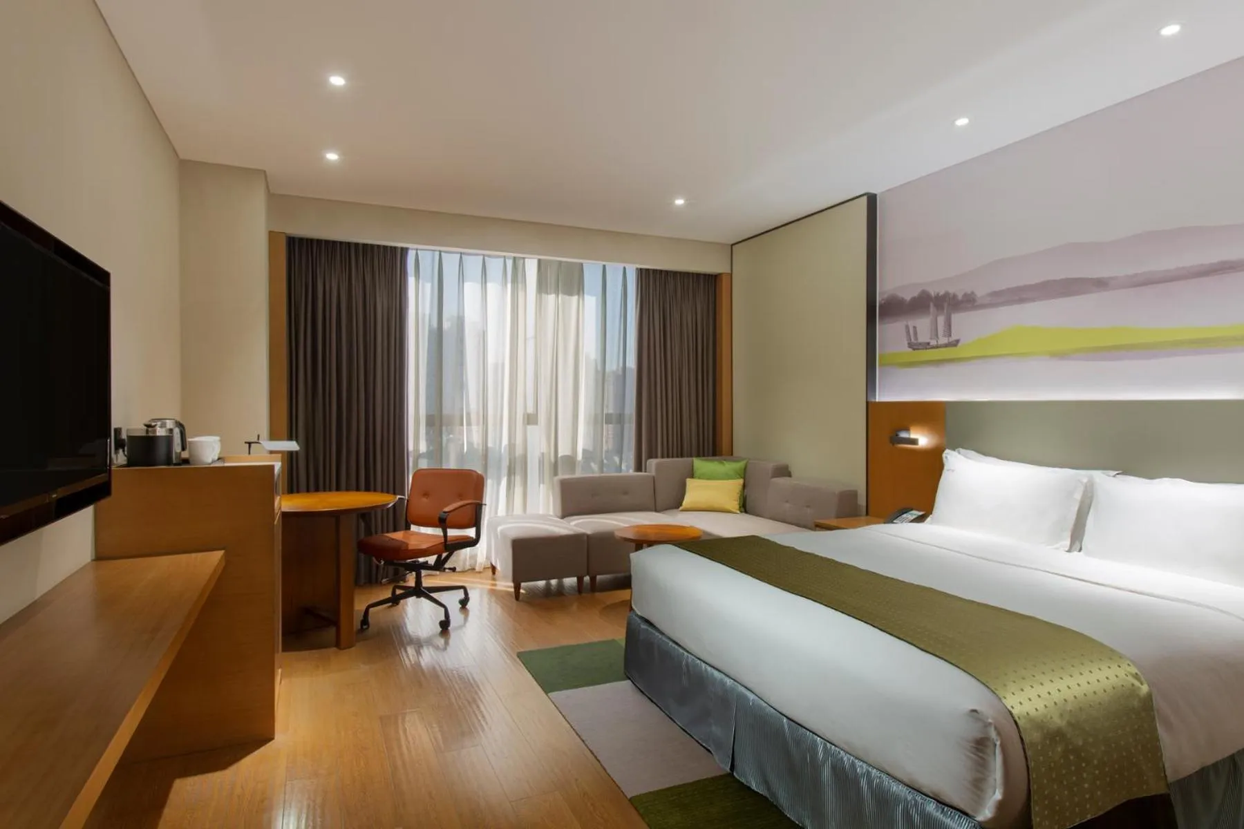 bunk bed, Bed in Holiday Inn & Suites Tianjin Downtown, an IHG Hotel