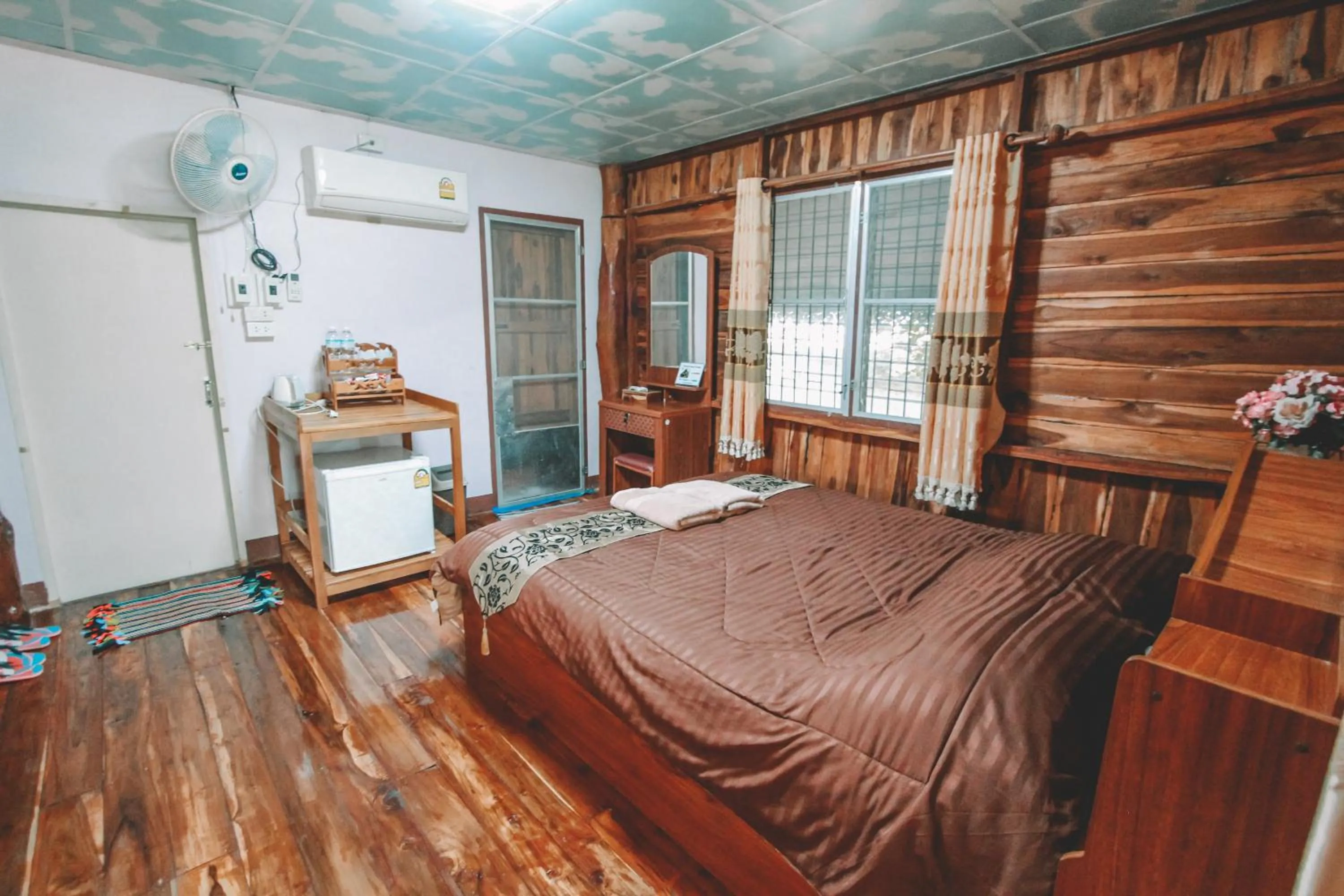 Bed in Akchanok Homestay