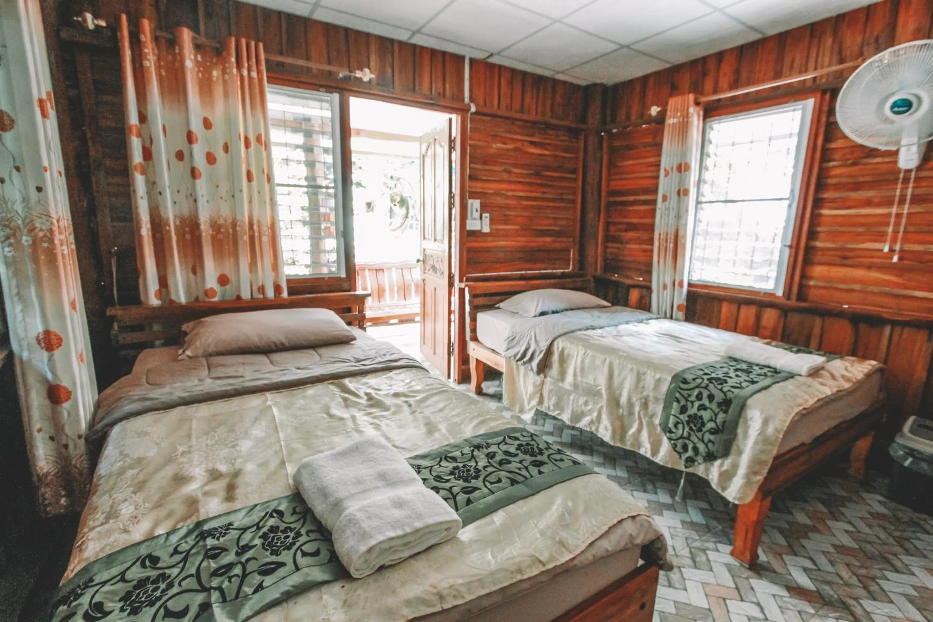 Bed in Akchanok Homestay